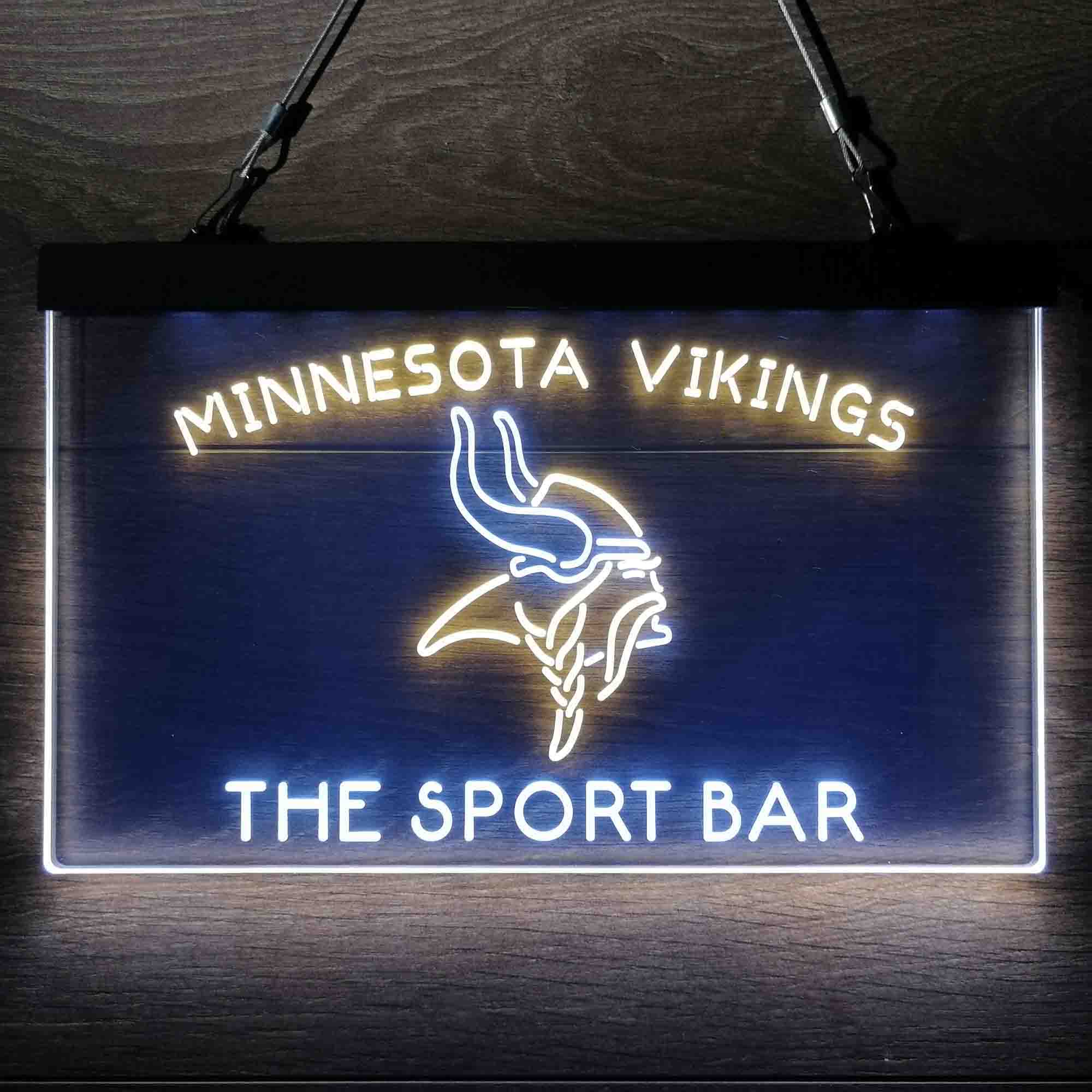 Personalized Minnesota Vikings Neon LED Light Sign