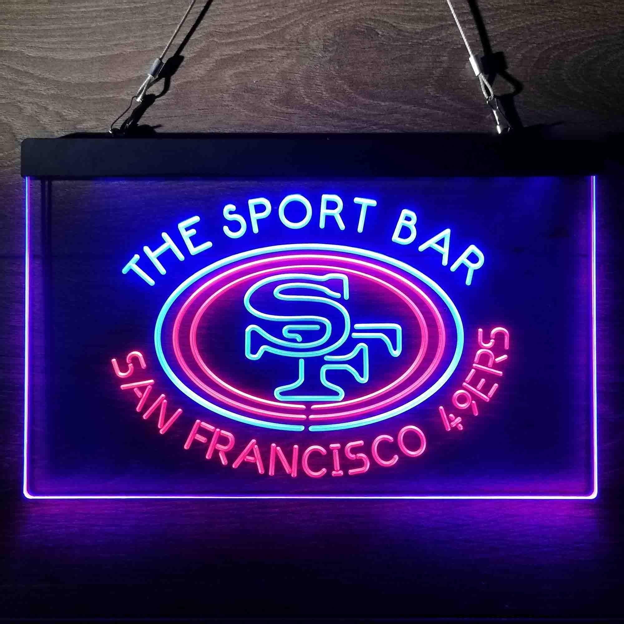 Personalized San Francisco 49ers Neon LED Light Sign