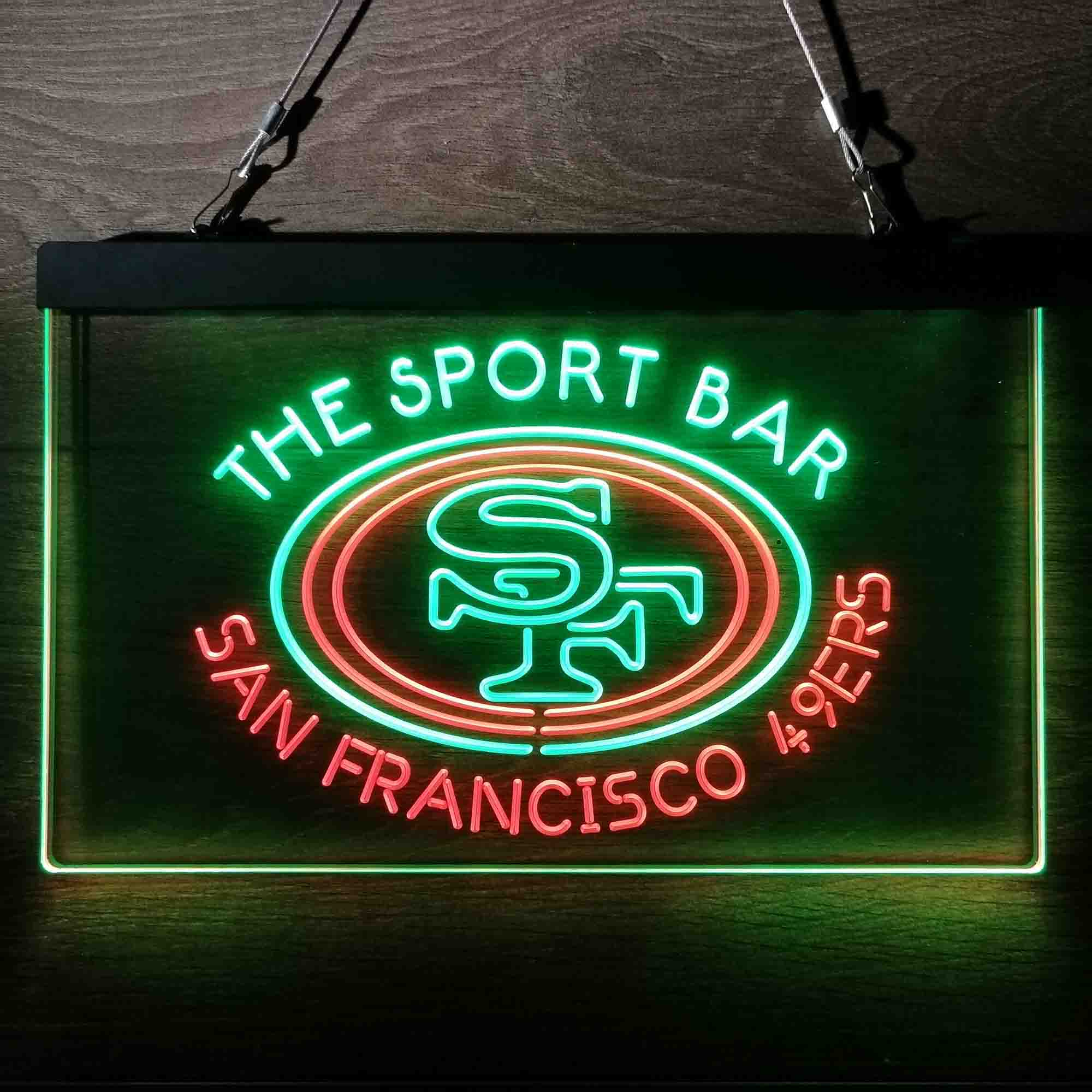 Personalized San Francisco 49ers Neon LED Light Sign