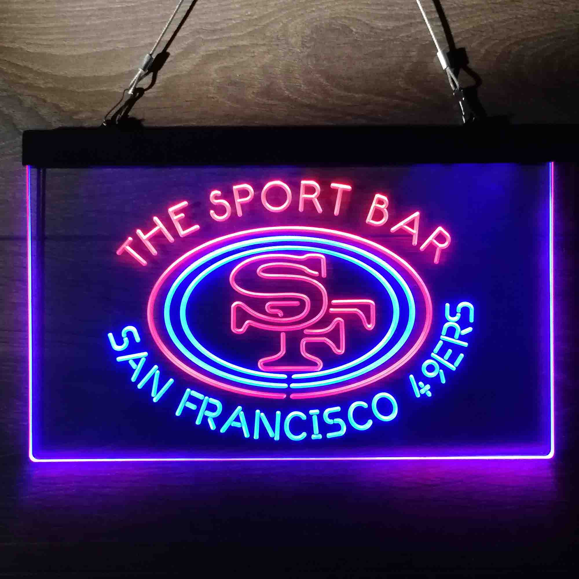 Personalized San Francisco 49ers Neon LED Light Sign