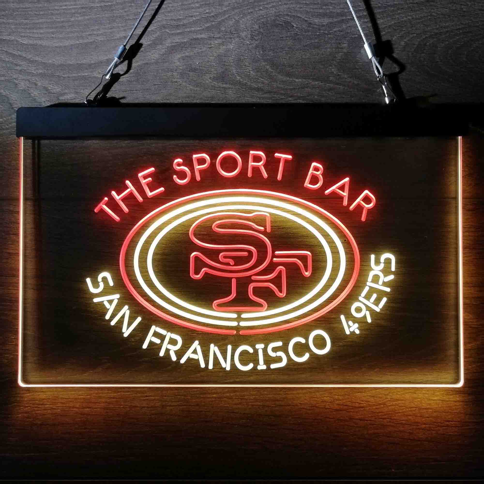 Personalized San Francisco 49ers Neon LED Light Sign