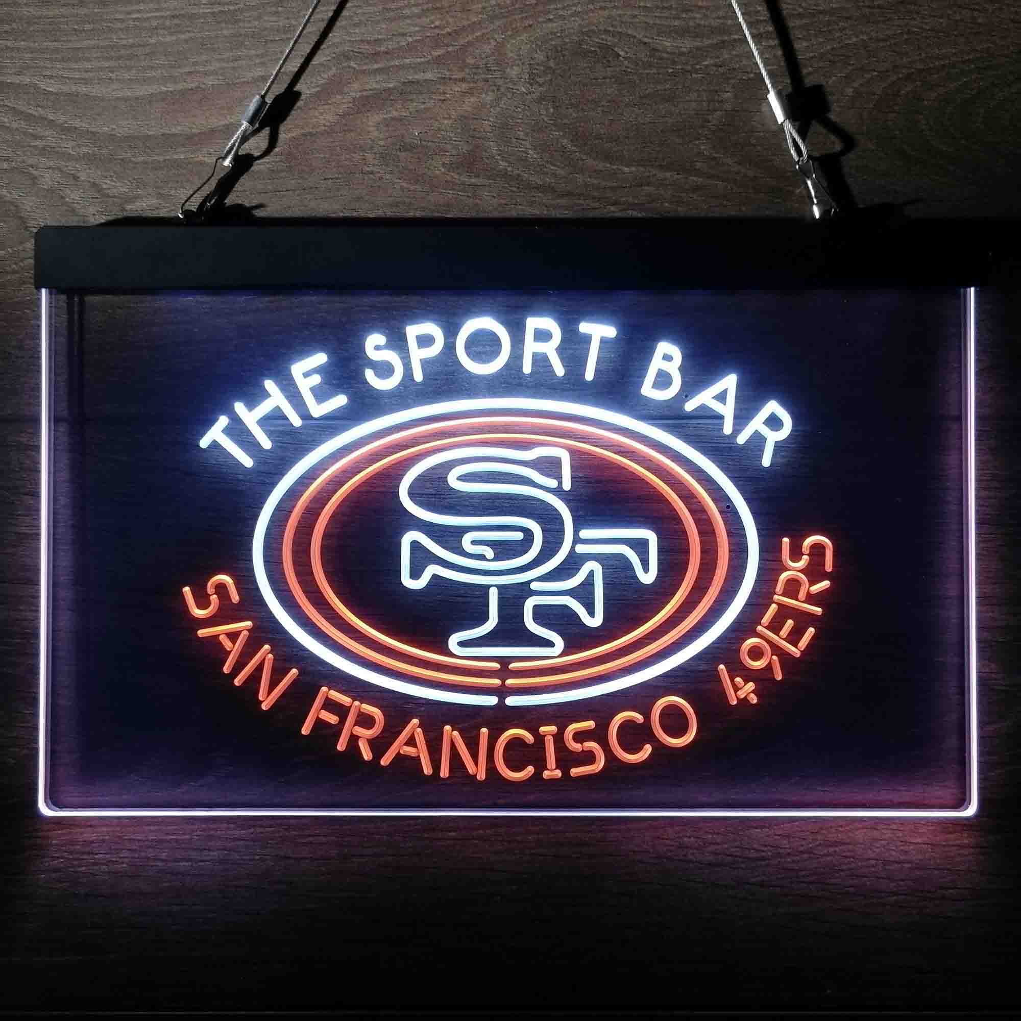 Personalized San Francisco 49ers Neon LED Light Sign