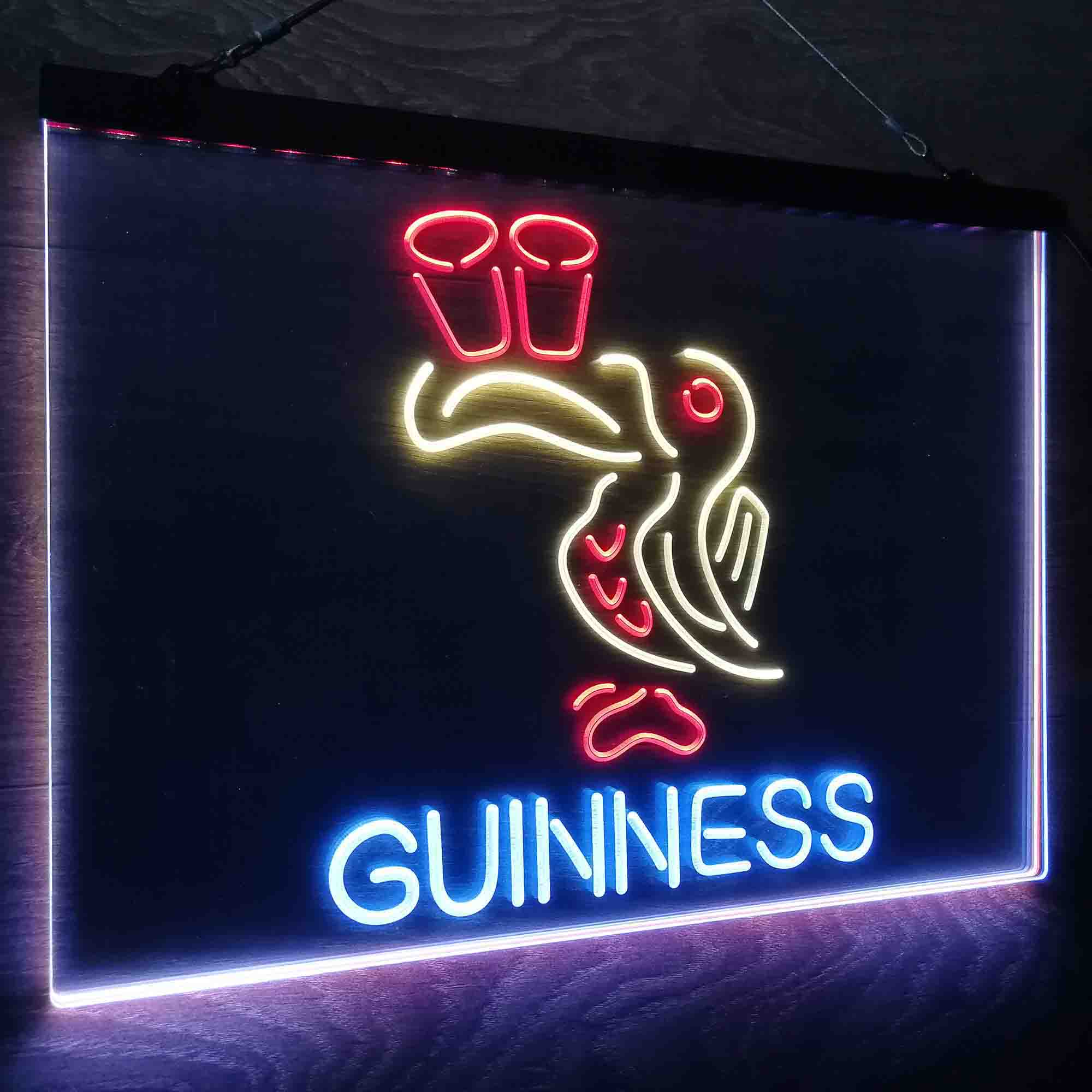 Lovely Day Guinness Beer Toucan Bar Decor Neon LED Sign 3 Colors