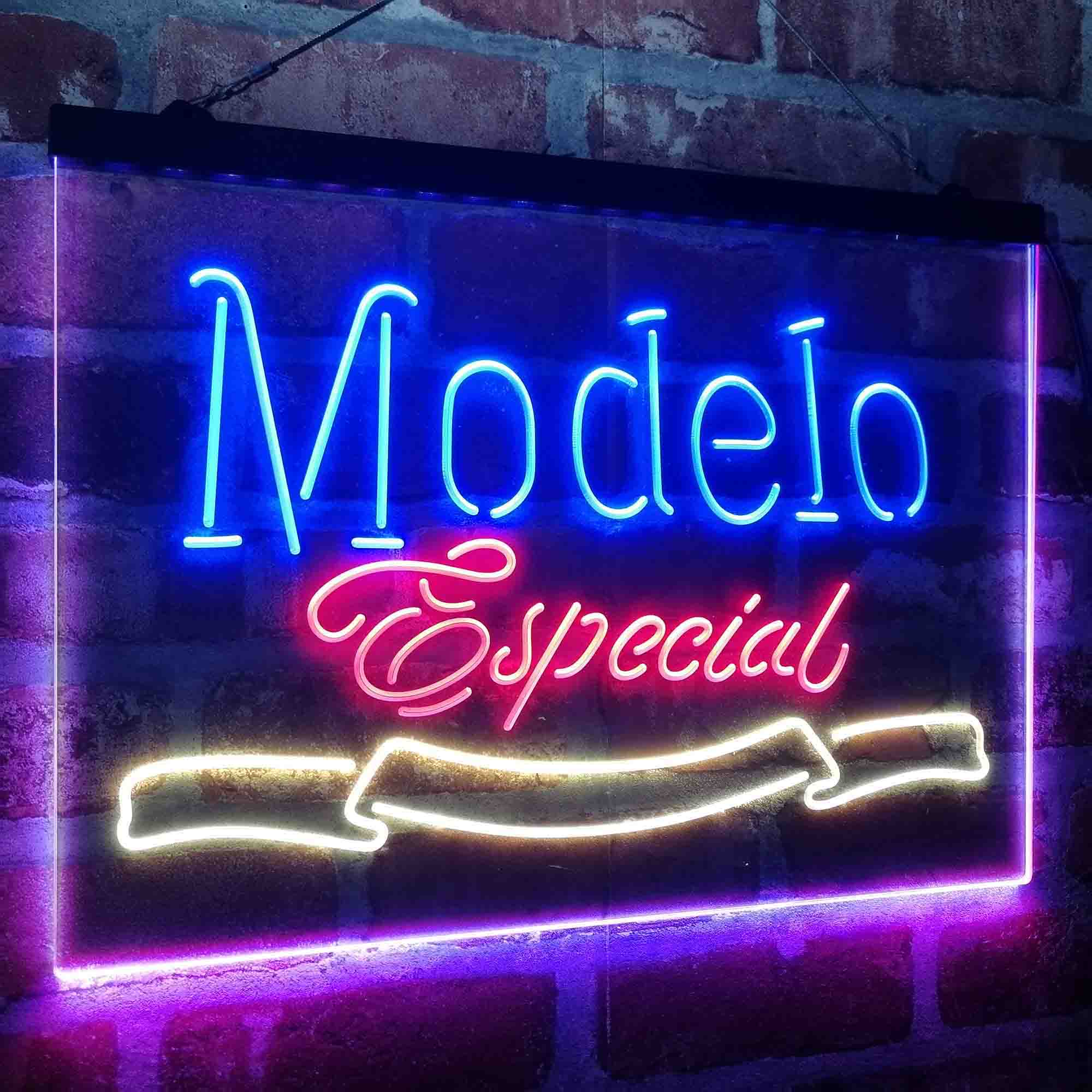 Modelo Especial 1925 Beer Bar Neon LED Sign 3 Colors