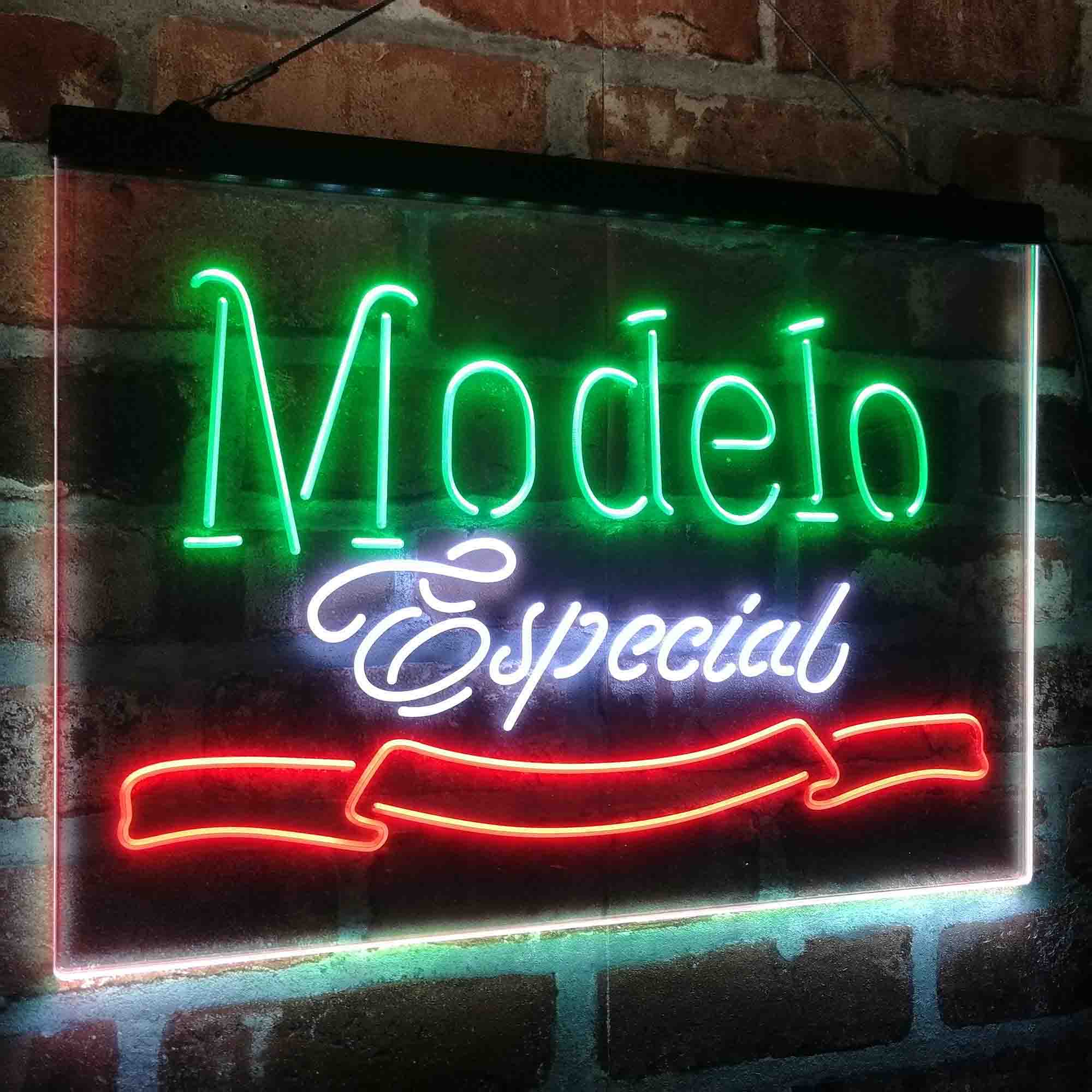 Modelo Especial 1925 Beer Bar Neon LED Sign 3 Colors