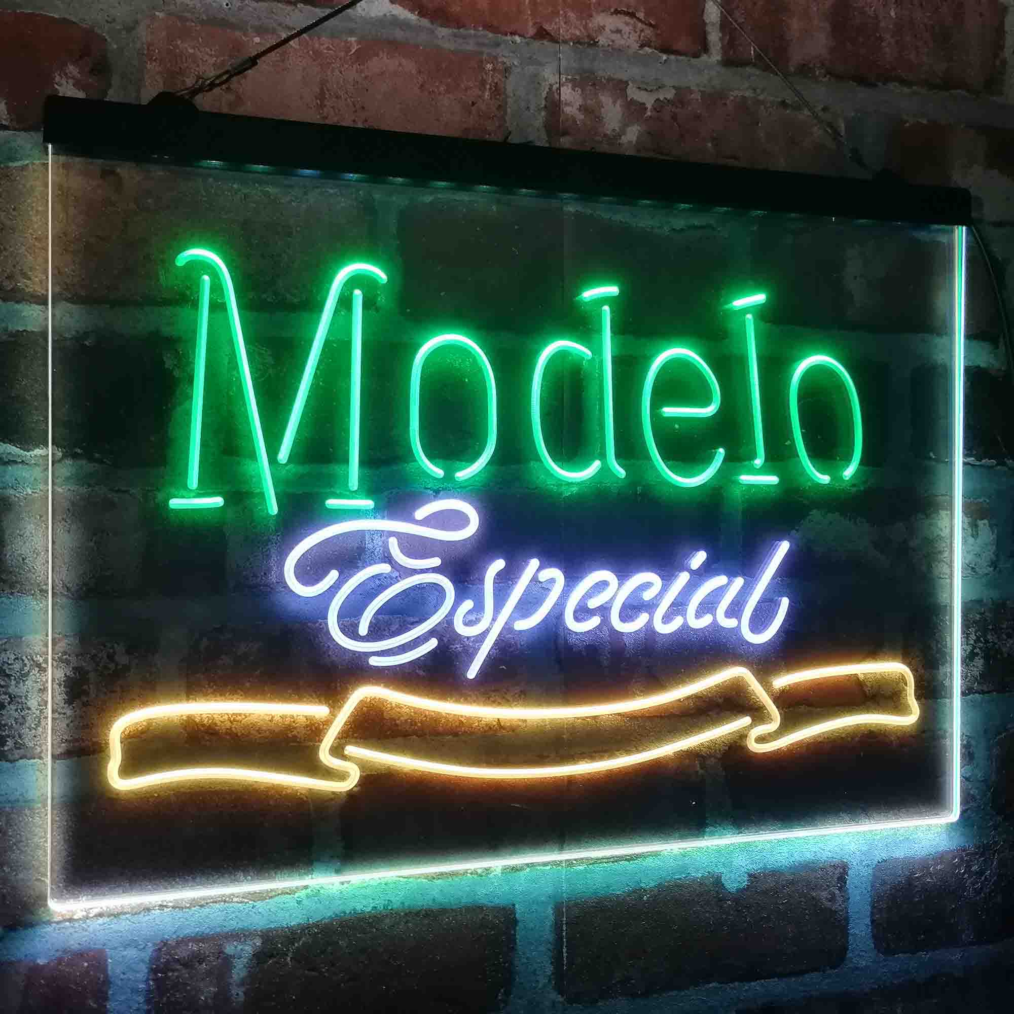 Modelo Especial 1925 Beer Bar Neon LED Sign 3 Colors