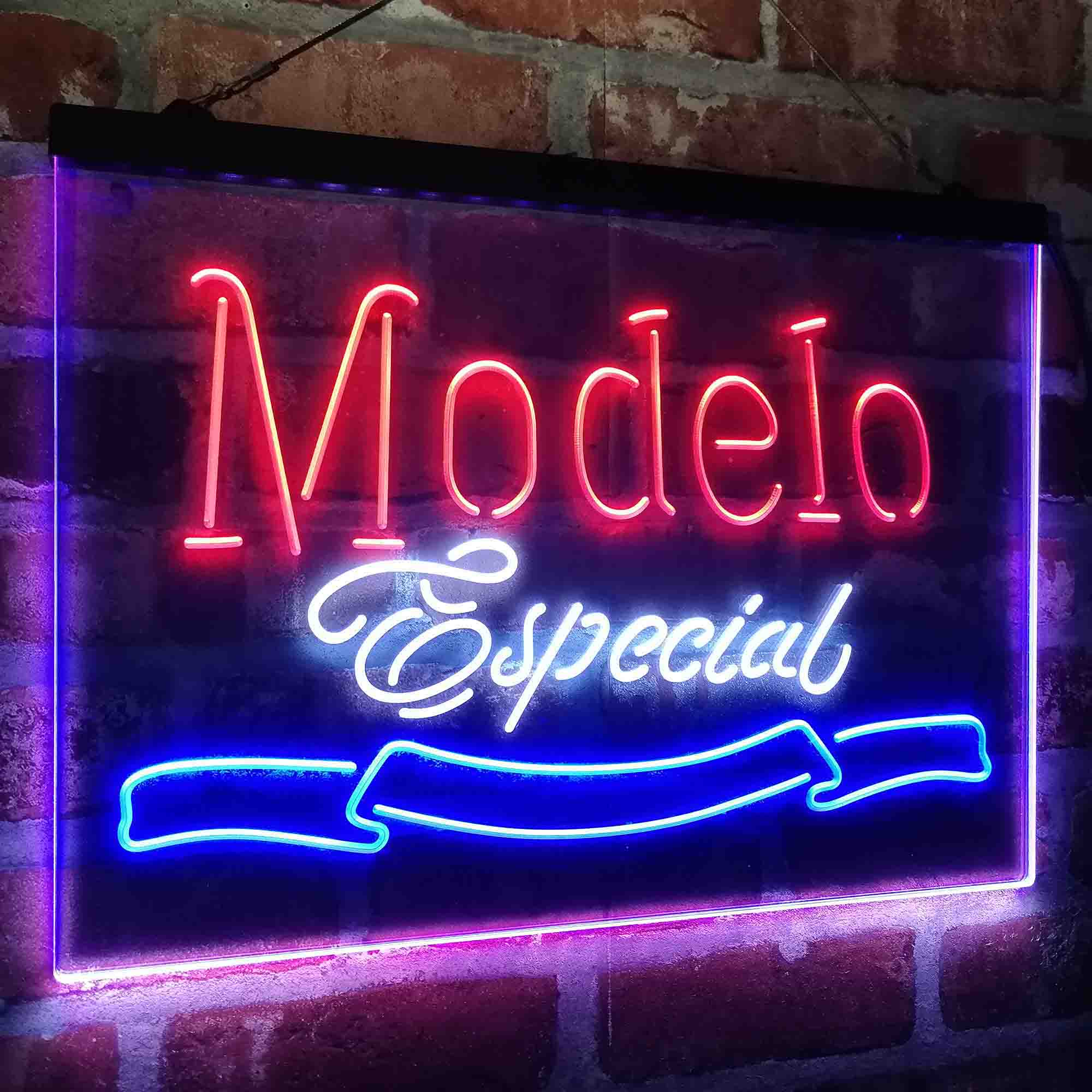 Modelo Especial 1925 Beer Bar Neon LED Sign 3 Colors