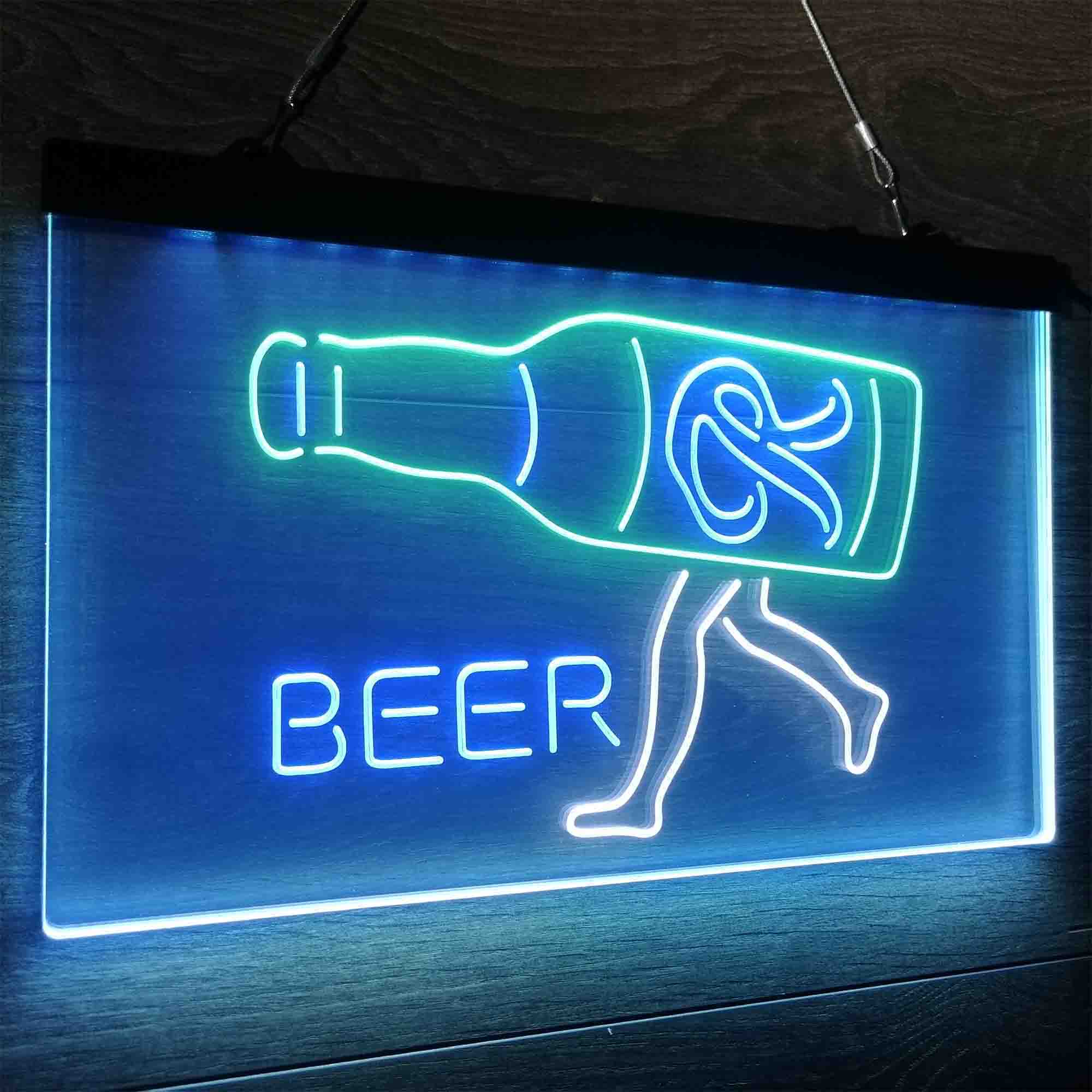 Rainier Beer Garage Man Cave Bar Neon LED Sign 3 Colors