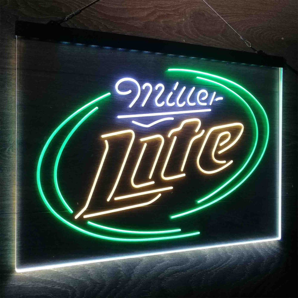 Miller Lite Classic Neon LED Sign For Sale | LEDLABCAVE