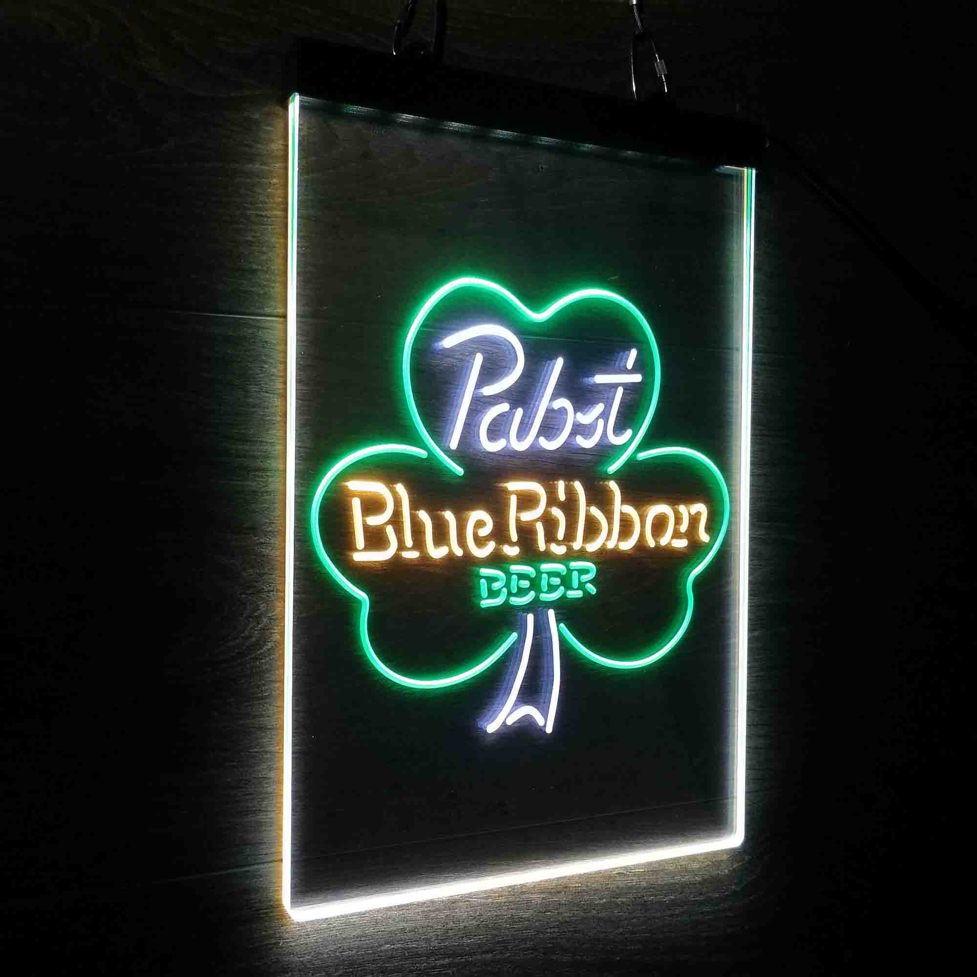 Pabst Blue Ribbon Beer Bar Neon LED Sign 3 Colors