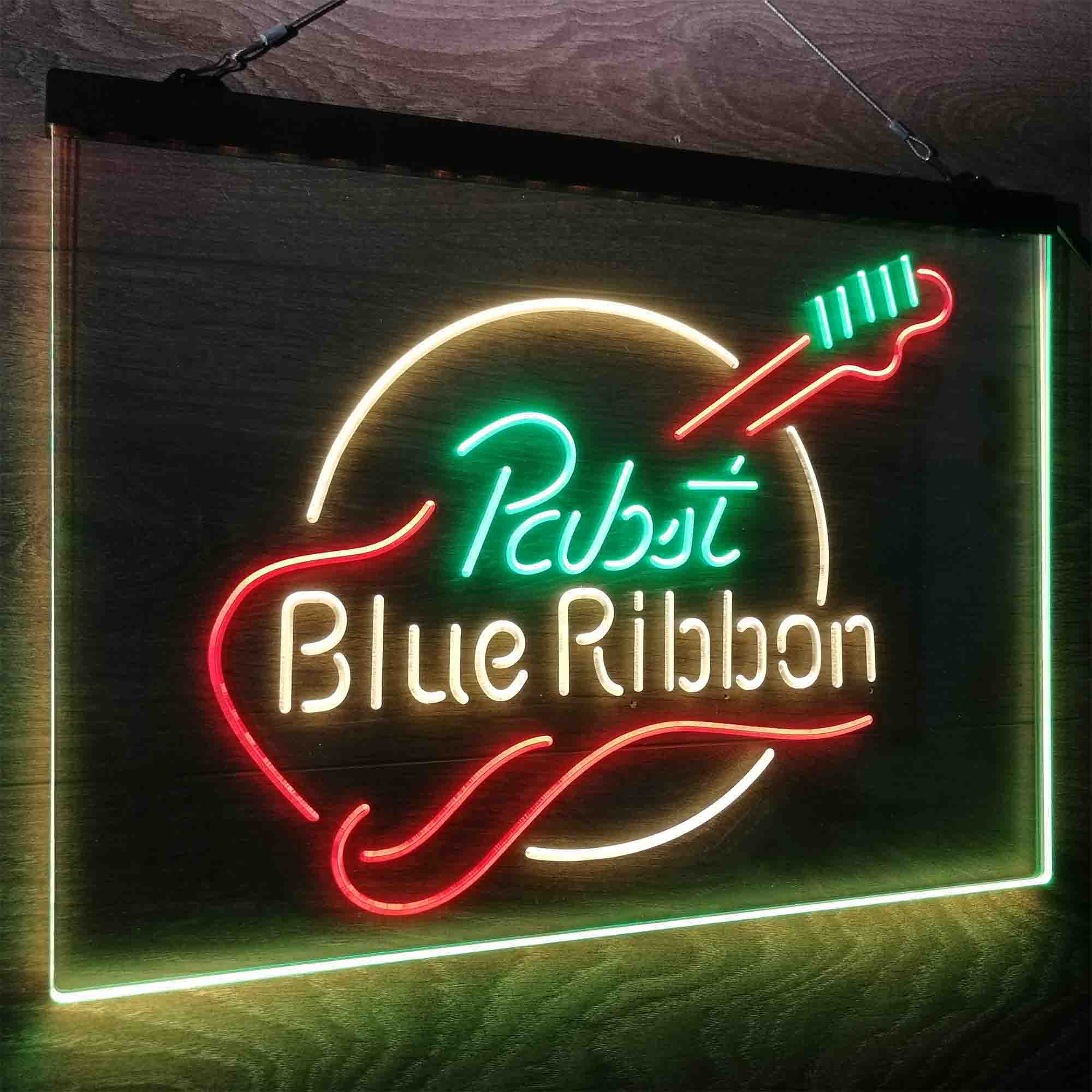 Pabst Blue Ribbon Neon LED Sign 3 Colors