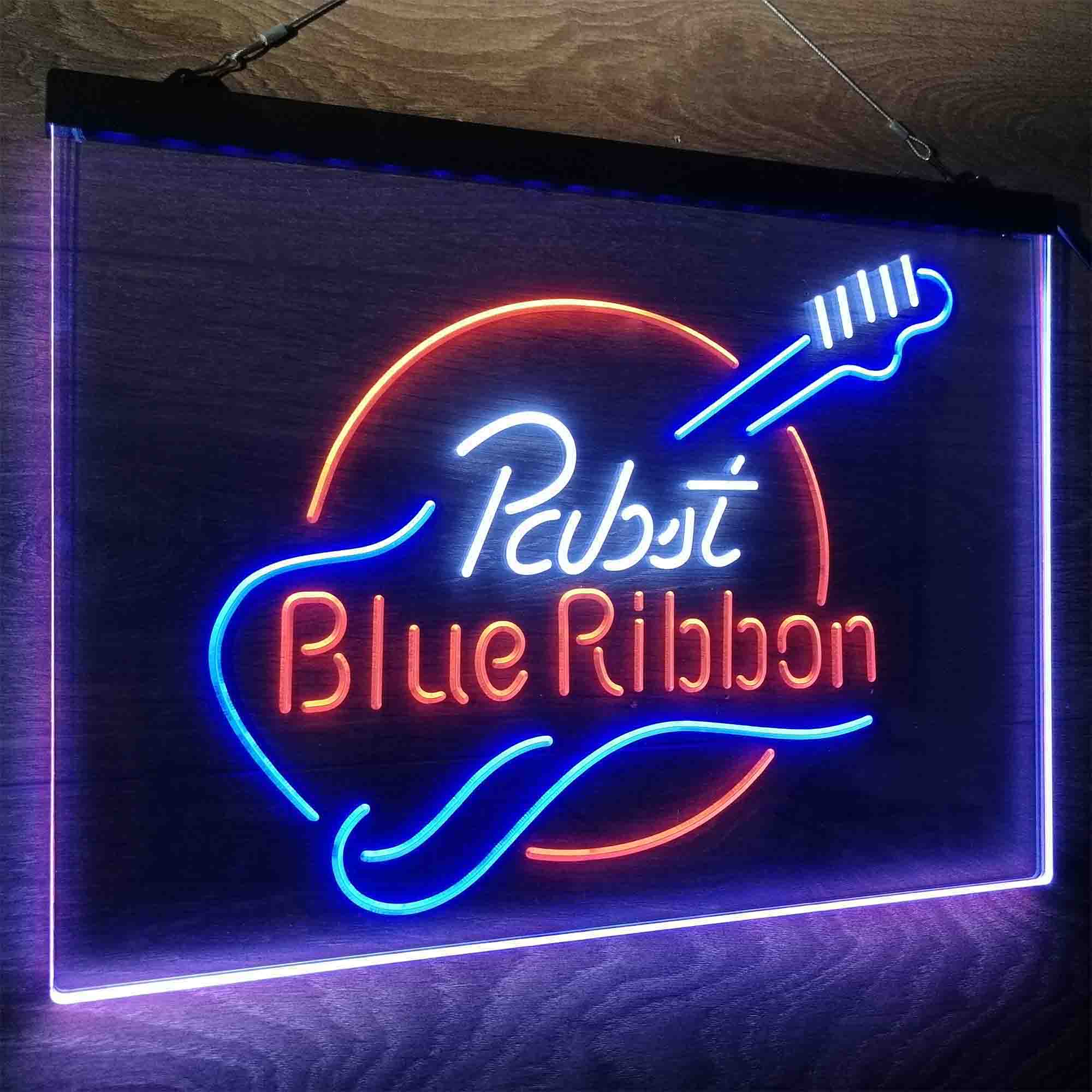 Pabst Blue Ribbon Neon LED Sign 3 Colors