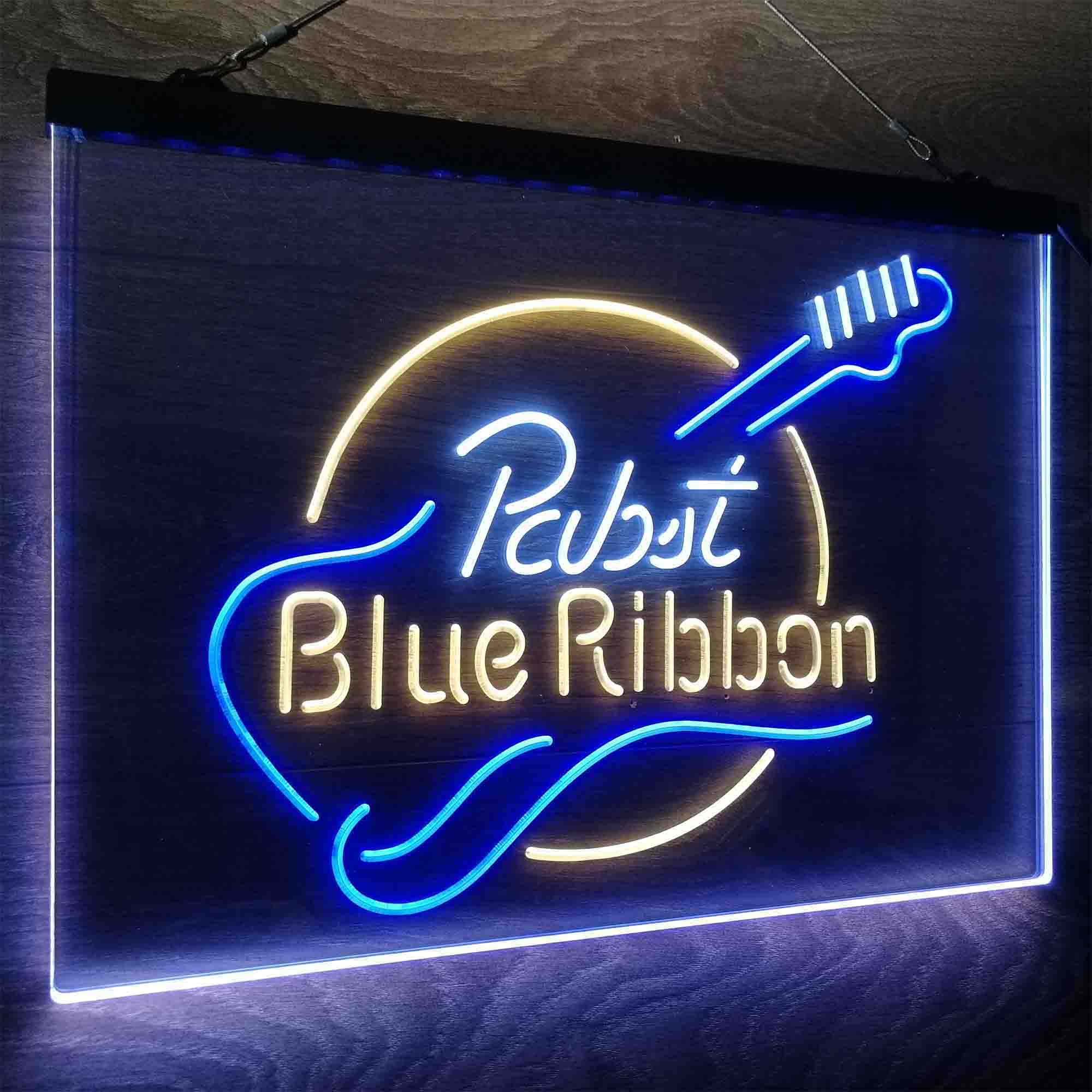 Pabst Blue Ribbon Neon LED Sign 3 Colors