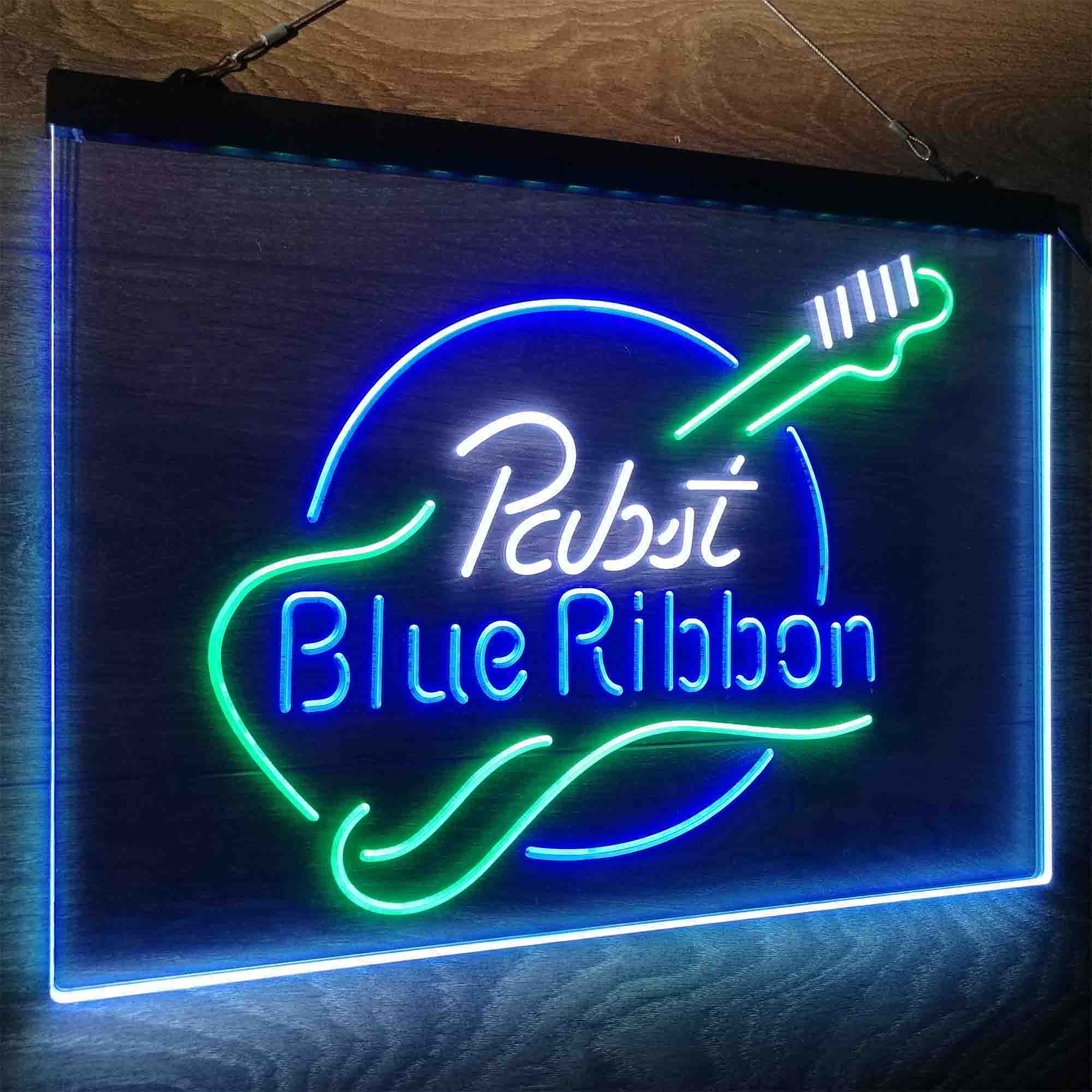 Pabst Blue Ribbon Neon LED Sign 3 Colors