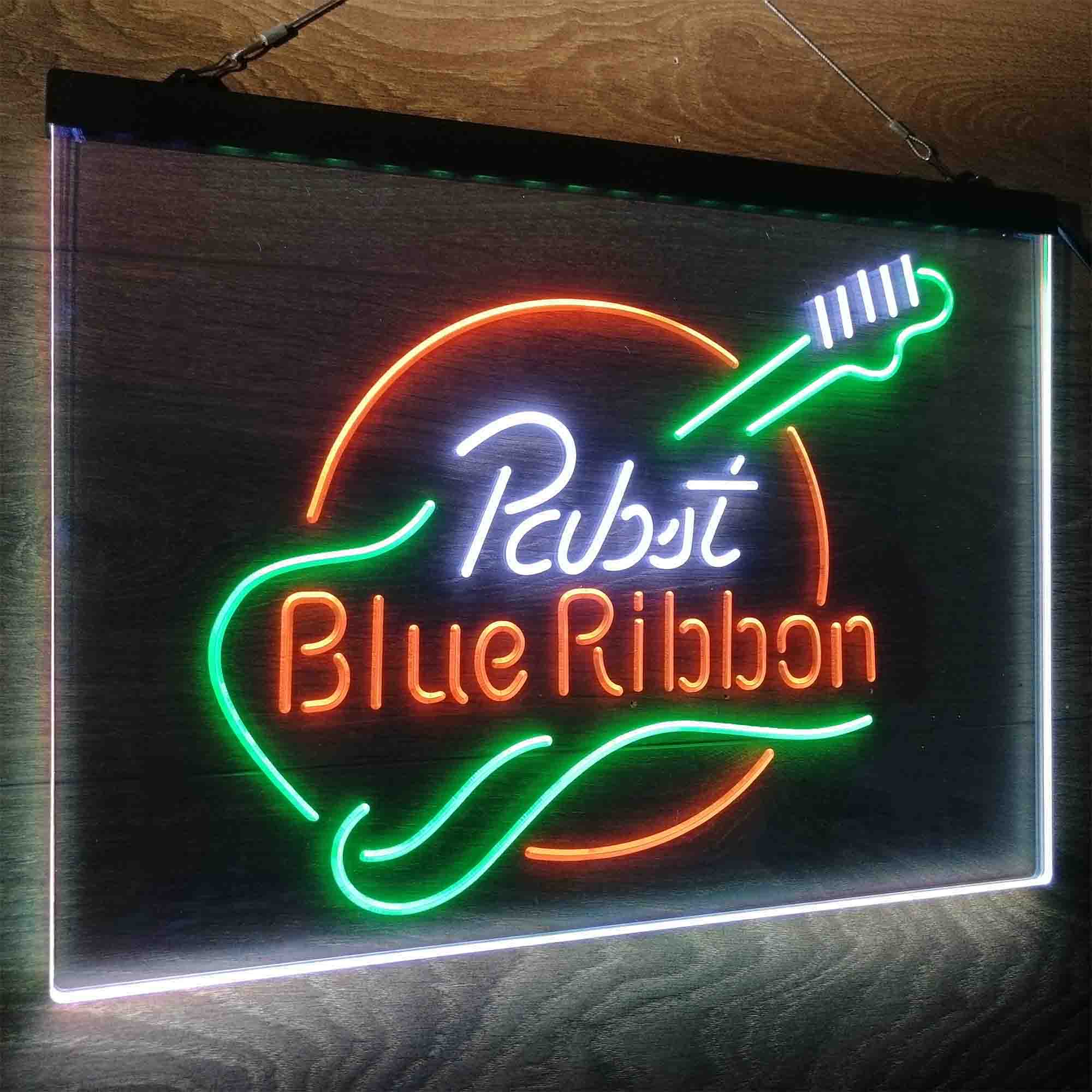 Pabst Blue Ribbon Neon LED Sign 3 Colors