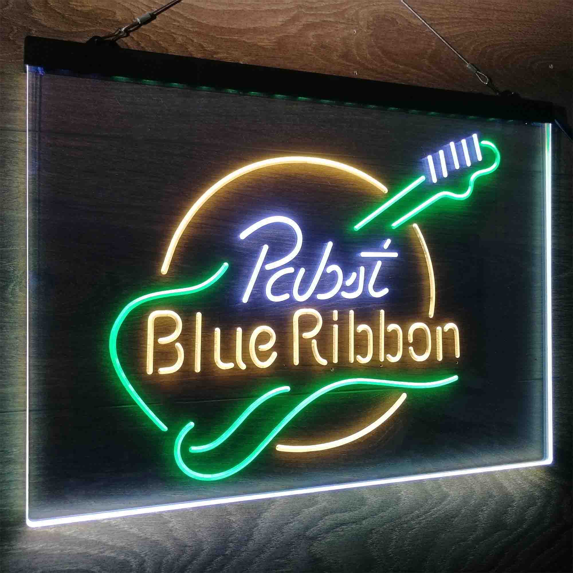 Pabst Blue Ribbon Neon LED Sign 3 Colors