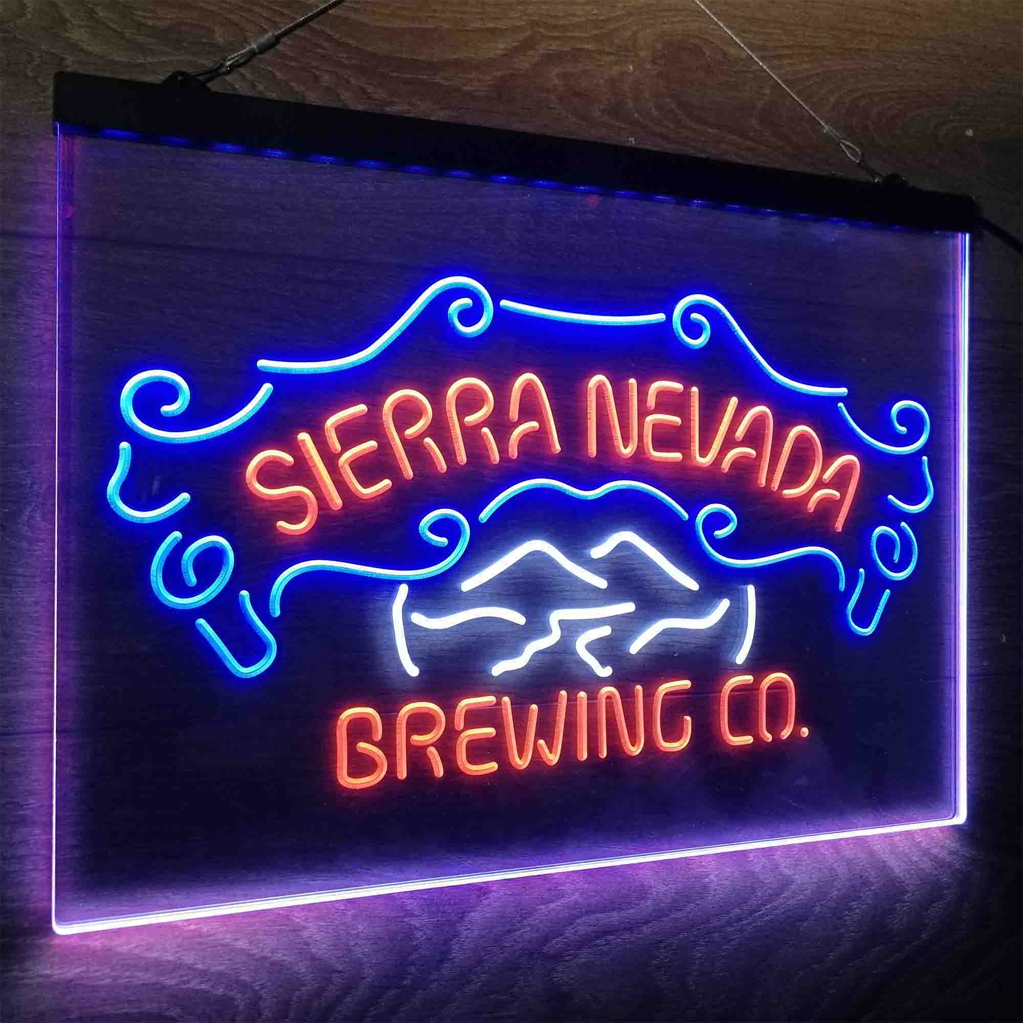 Sierra Nevada Beer Neon LED Sign 3 Colors