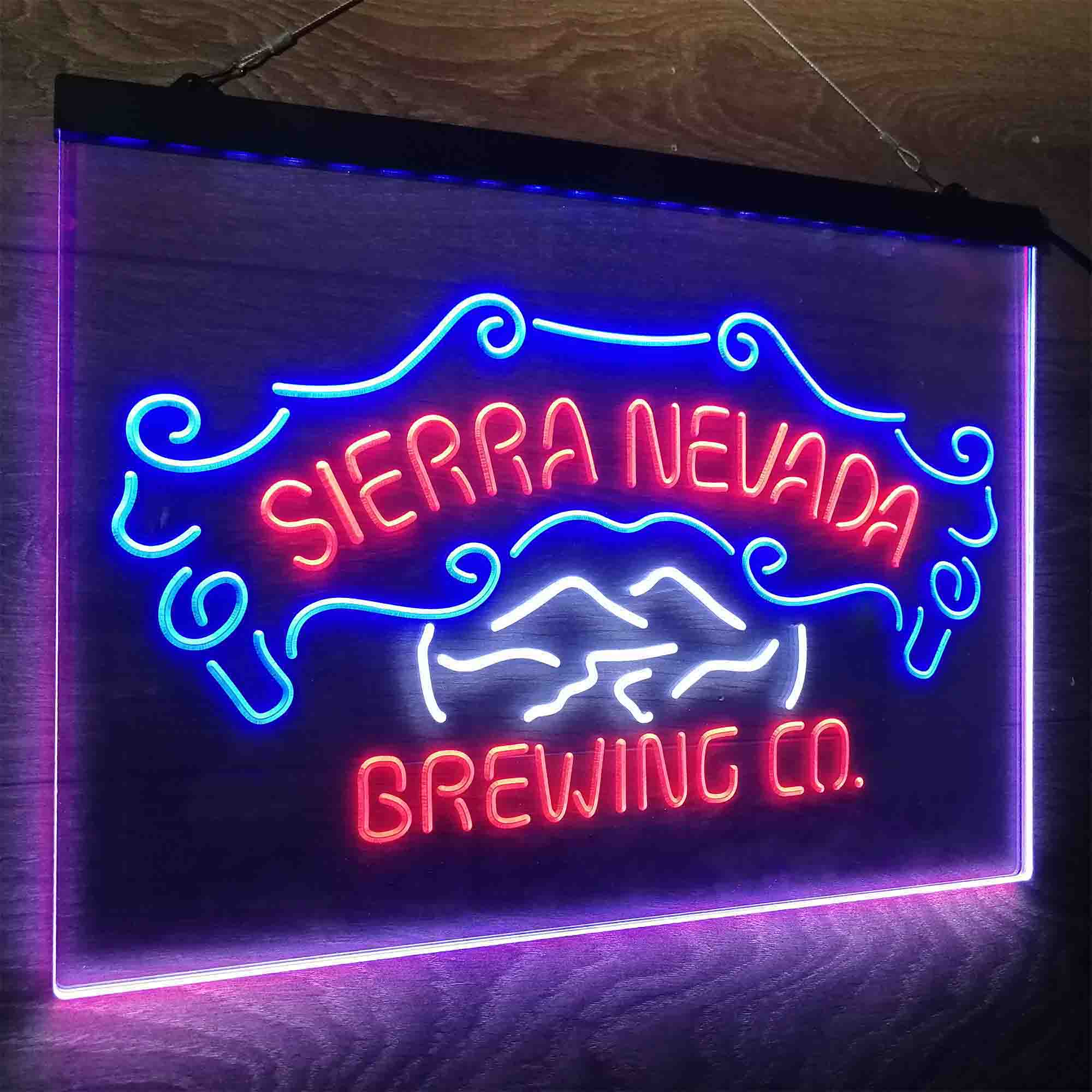 Sierra Nevada Beer Neon LED Sign 3 Colors