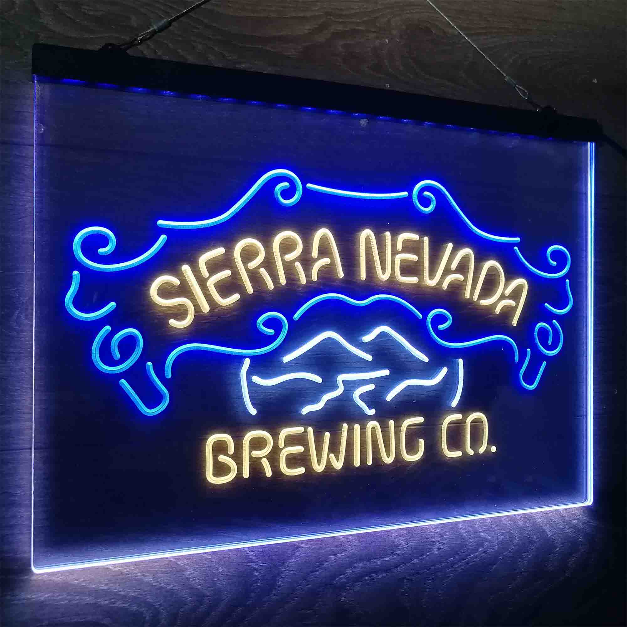 Sierra Nevada Beer Neon LED Sign 3 Colors