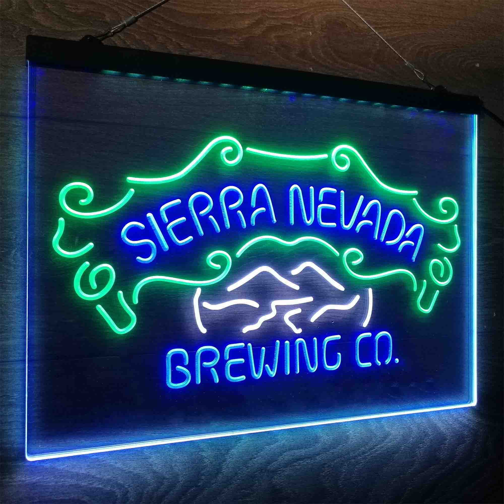 Sierra Nevada Beer Neon LED Sign 3 Colors