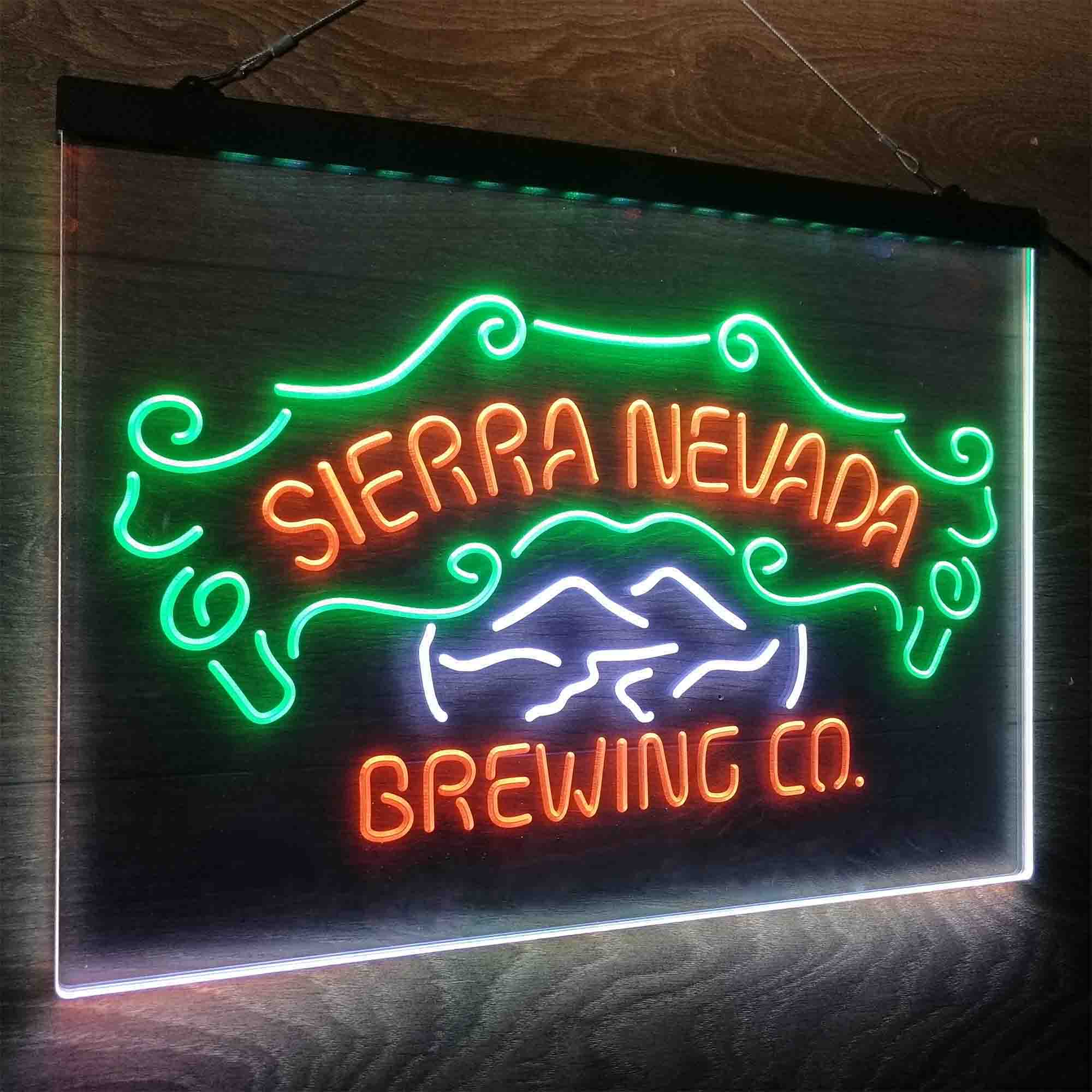 Sierra Nevada Beer Neon LED Sign 3 Colors