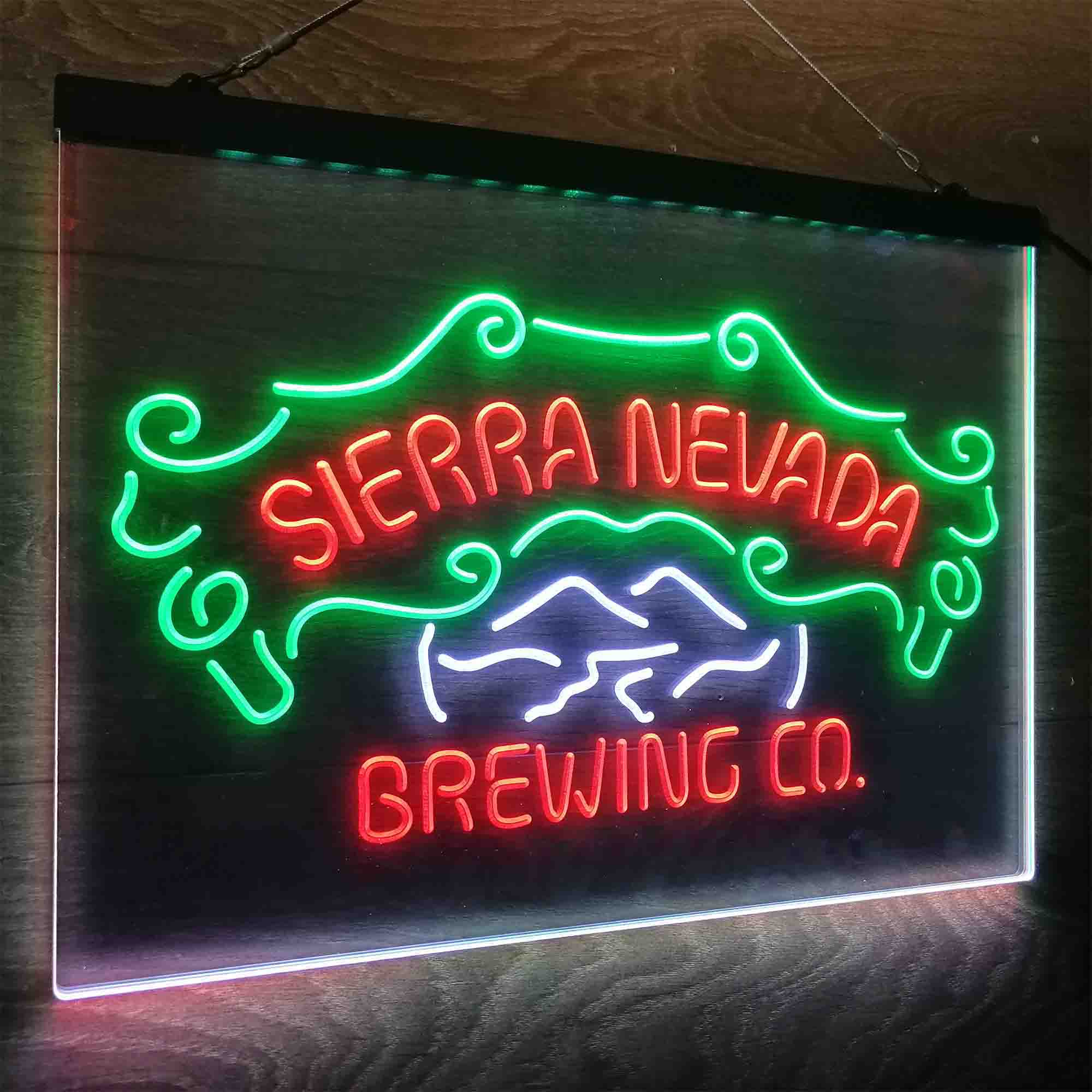 Sierra Nevada Beer Neon LED Sign 3 Colors