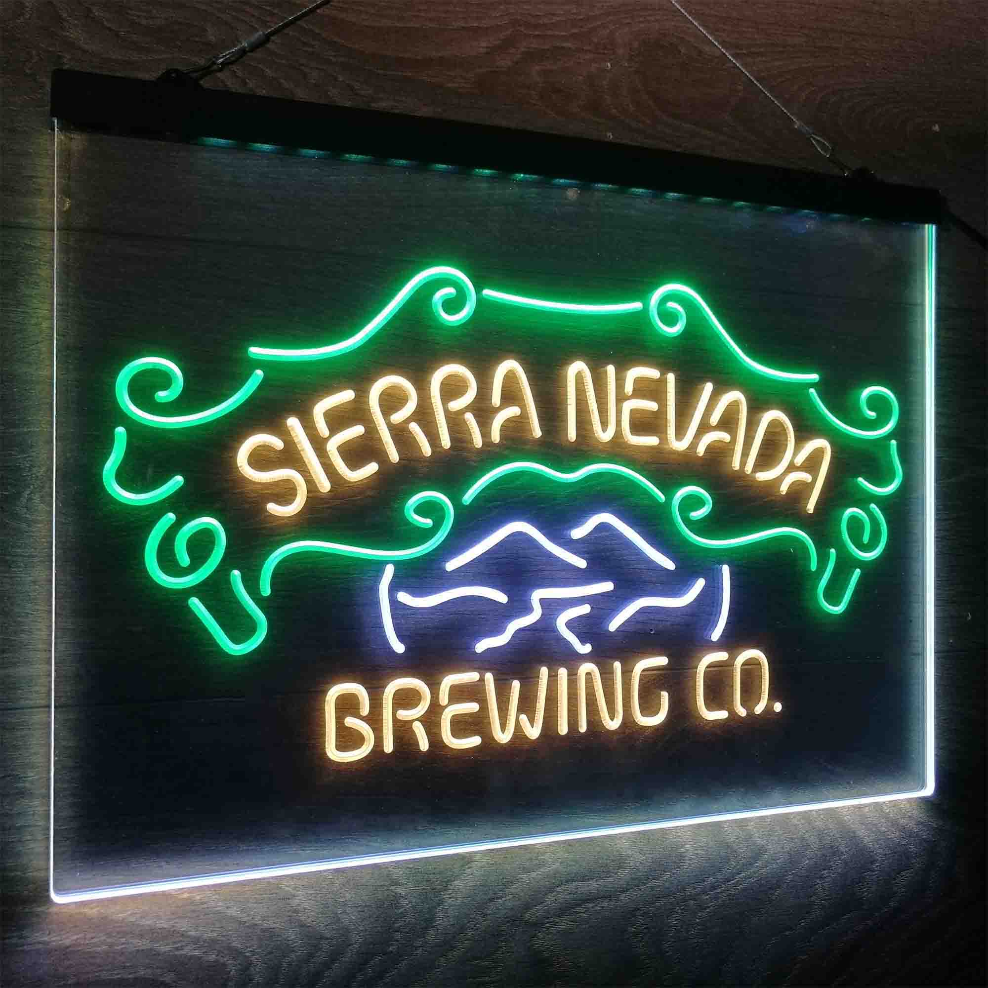 Sierra Nevada Beer Neon LED Sign 3 Colors