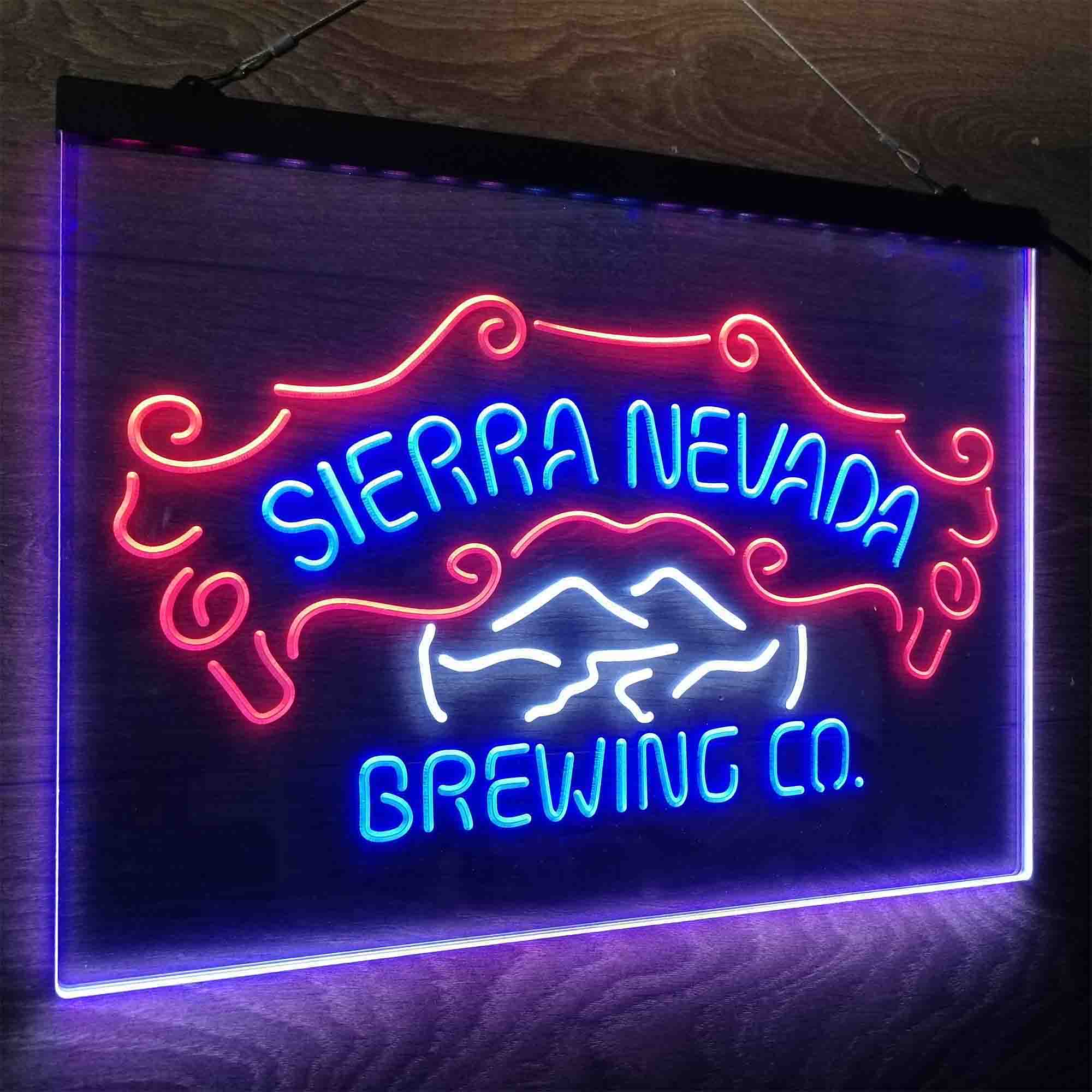 Sierra Nevada Beer Neon LED Sign 3 Colors