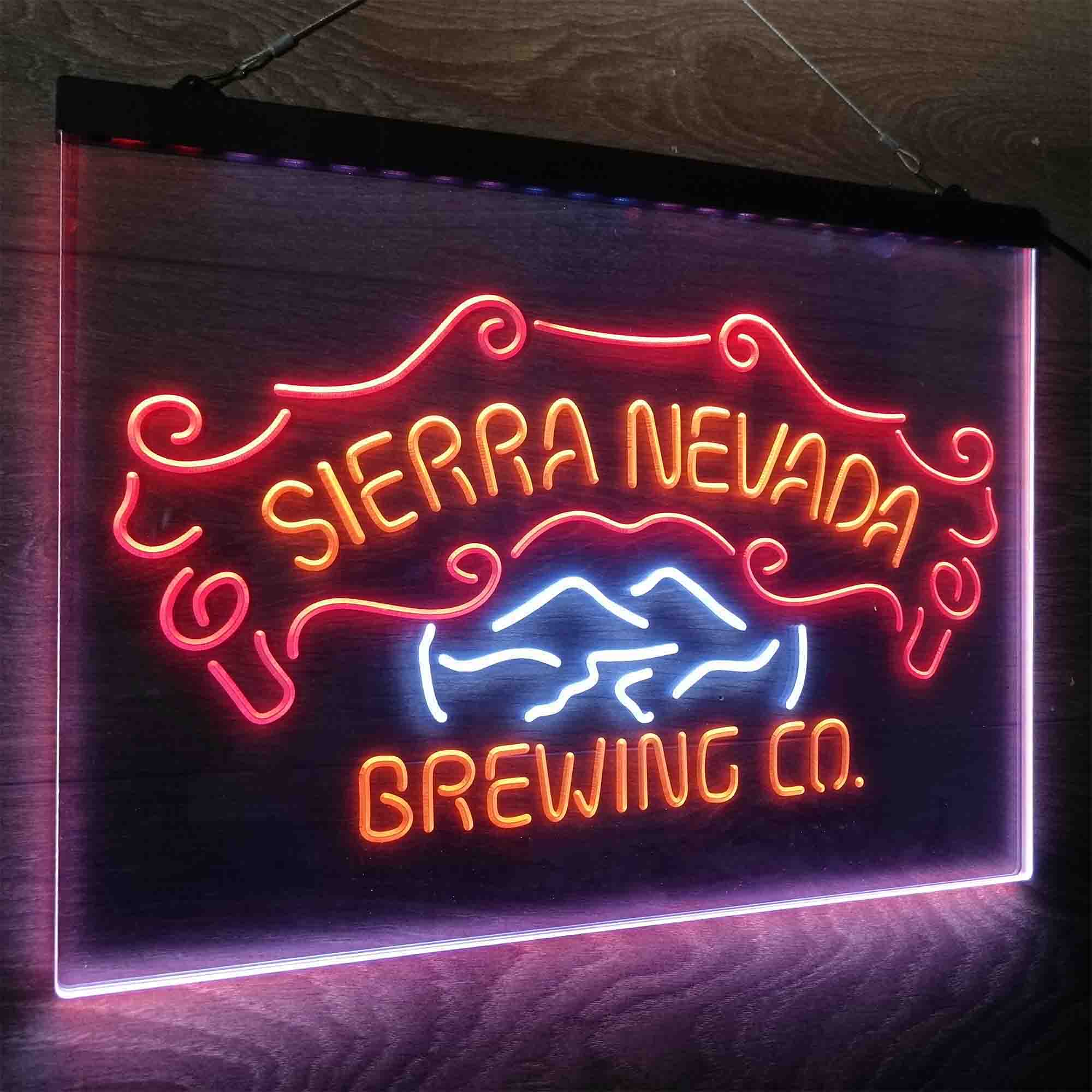 Sierra Nevada Beer Neon LED Sign 3 Colors