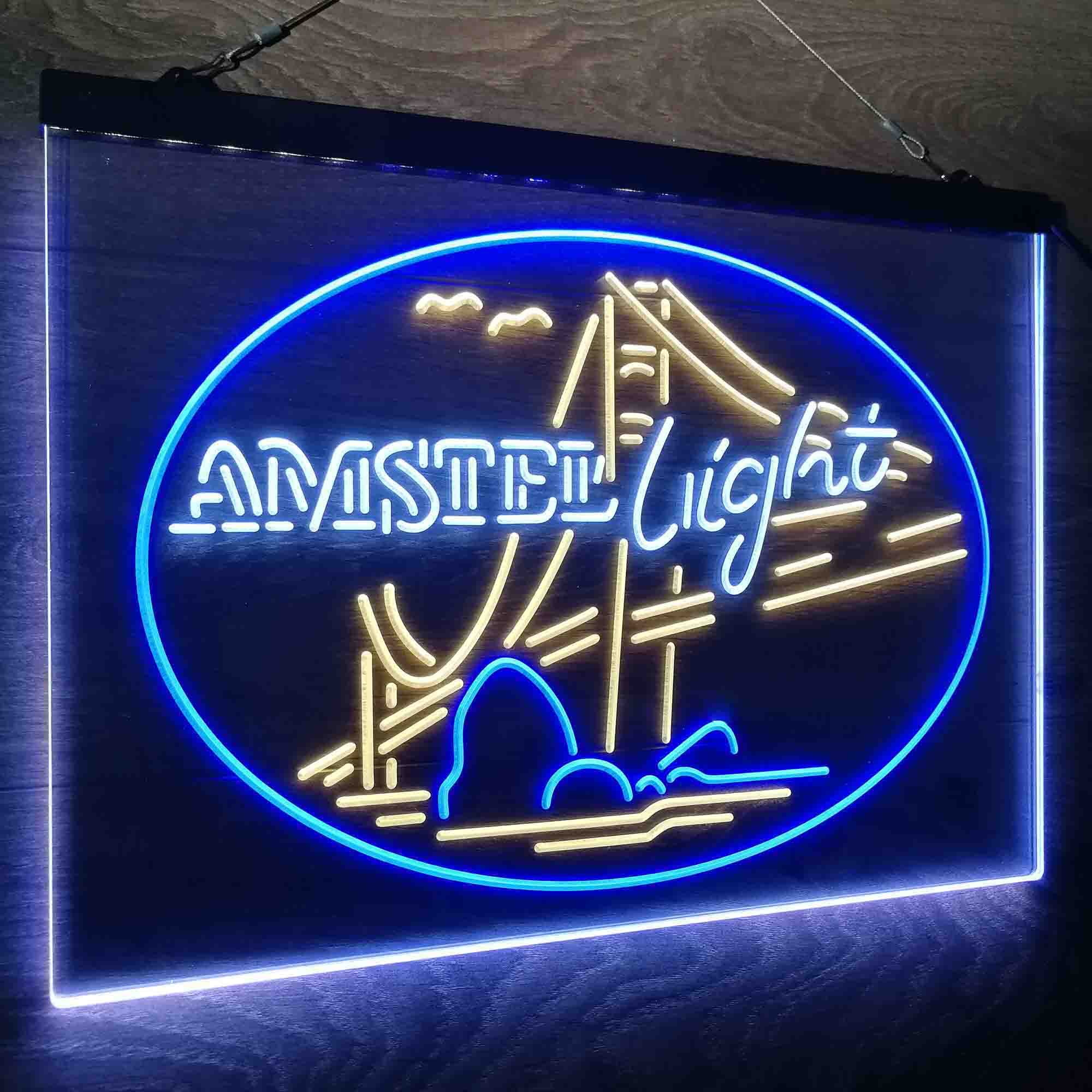 Amstel Light Bridge Beer Bar Neon LED Sign 3 Colors