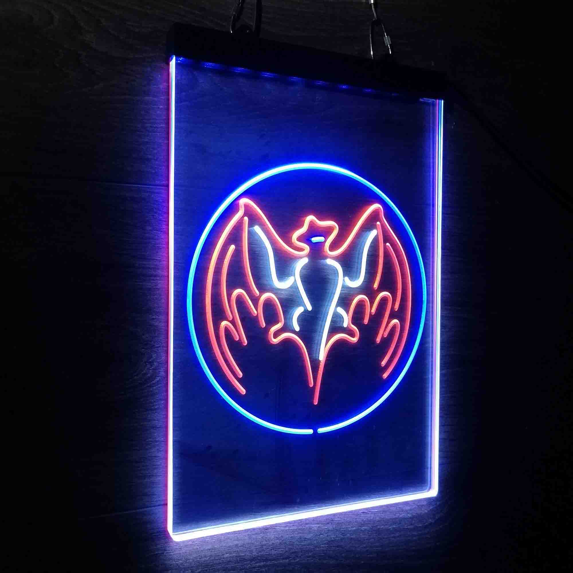 Bacardi Bat Beer Bar Neon LED Sign 3 Colors