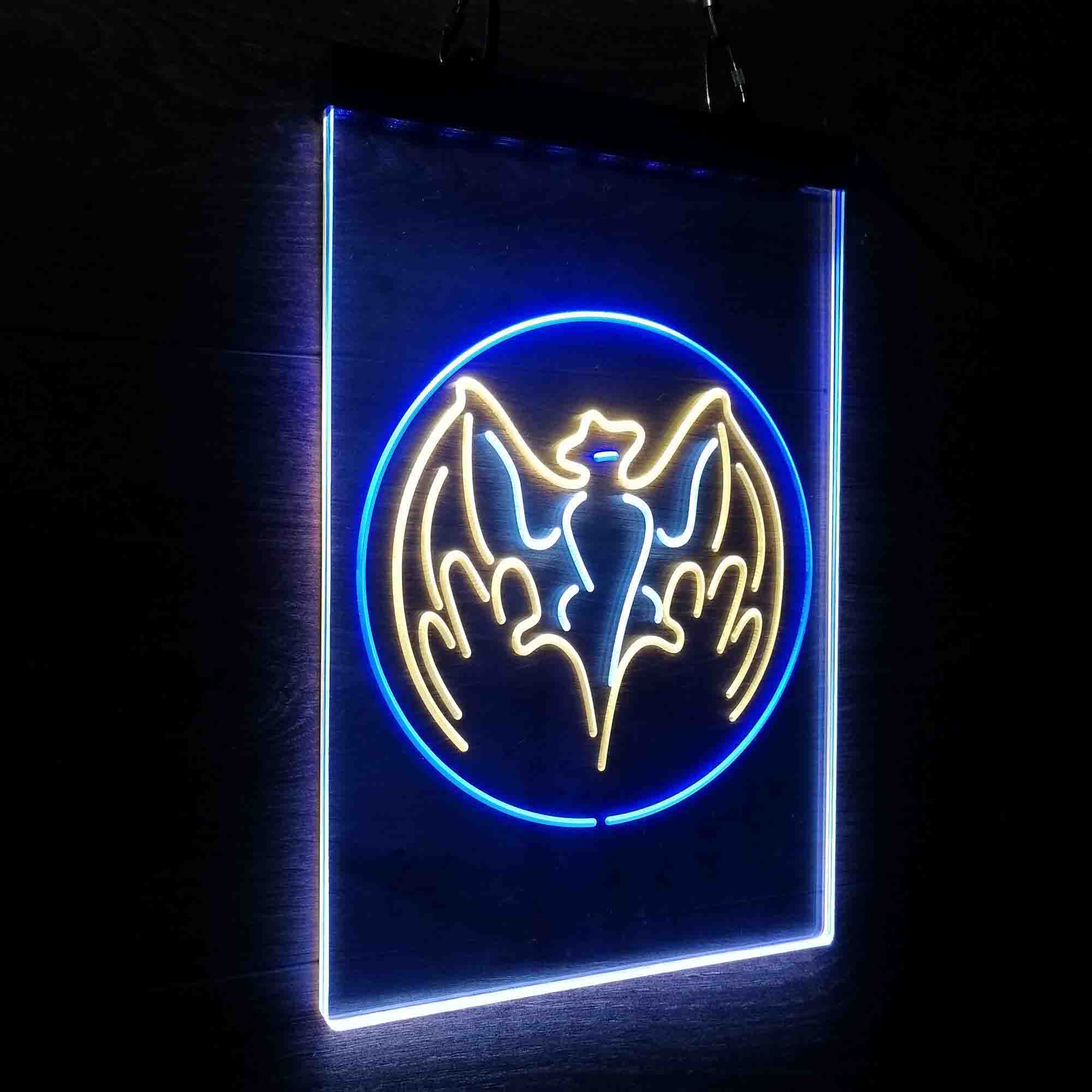 Bacardi Bat Beer Bar Neon LED Sign 3 Colors