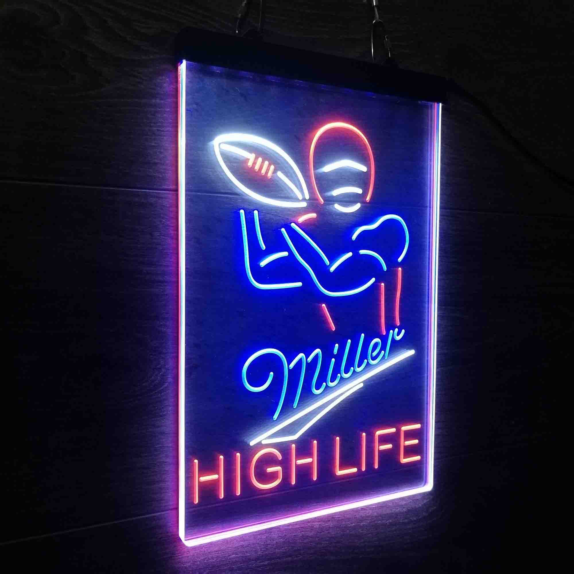 Miller Lite High Life Neon LED Sign 3 Colors