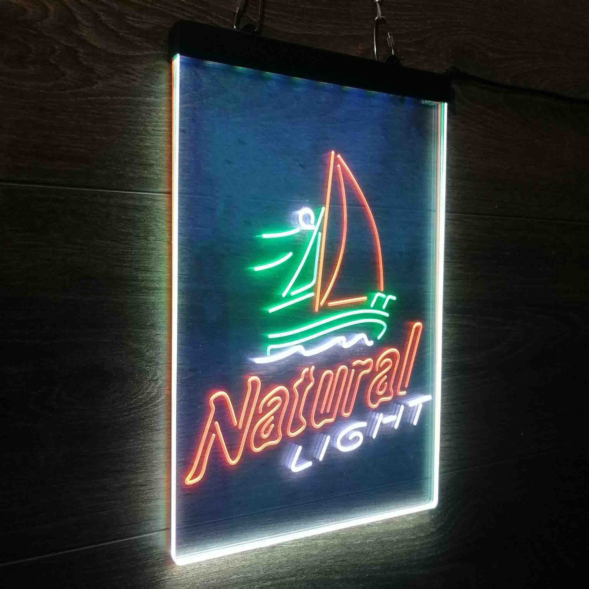 Natural Light Sailboat Neon LED Sign 3 Colors