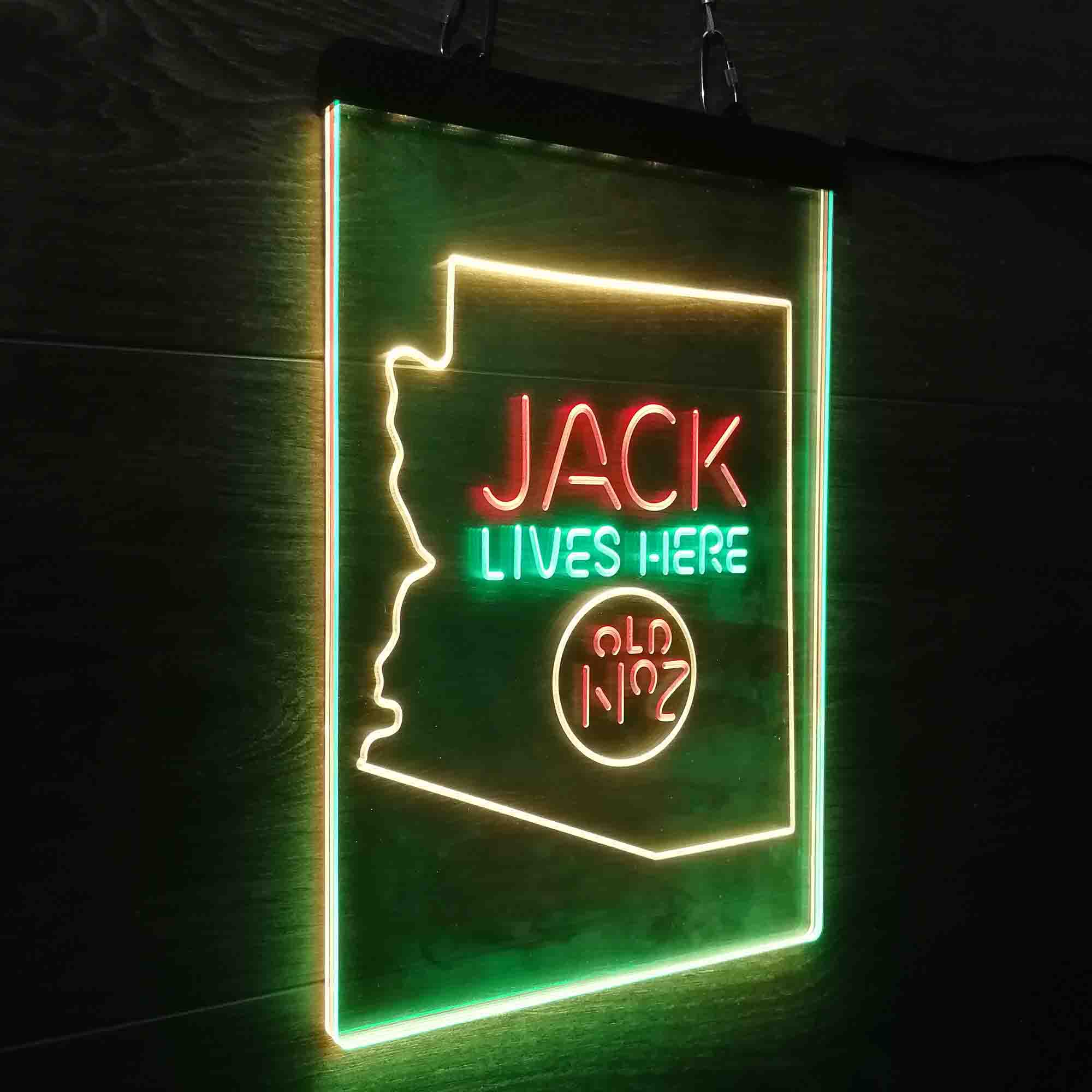 Arizona Jack Lives Here Neon LED Sign 3 Colors