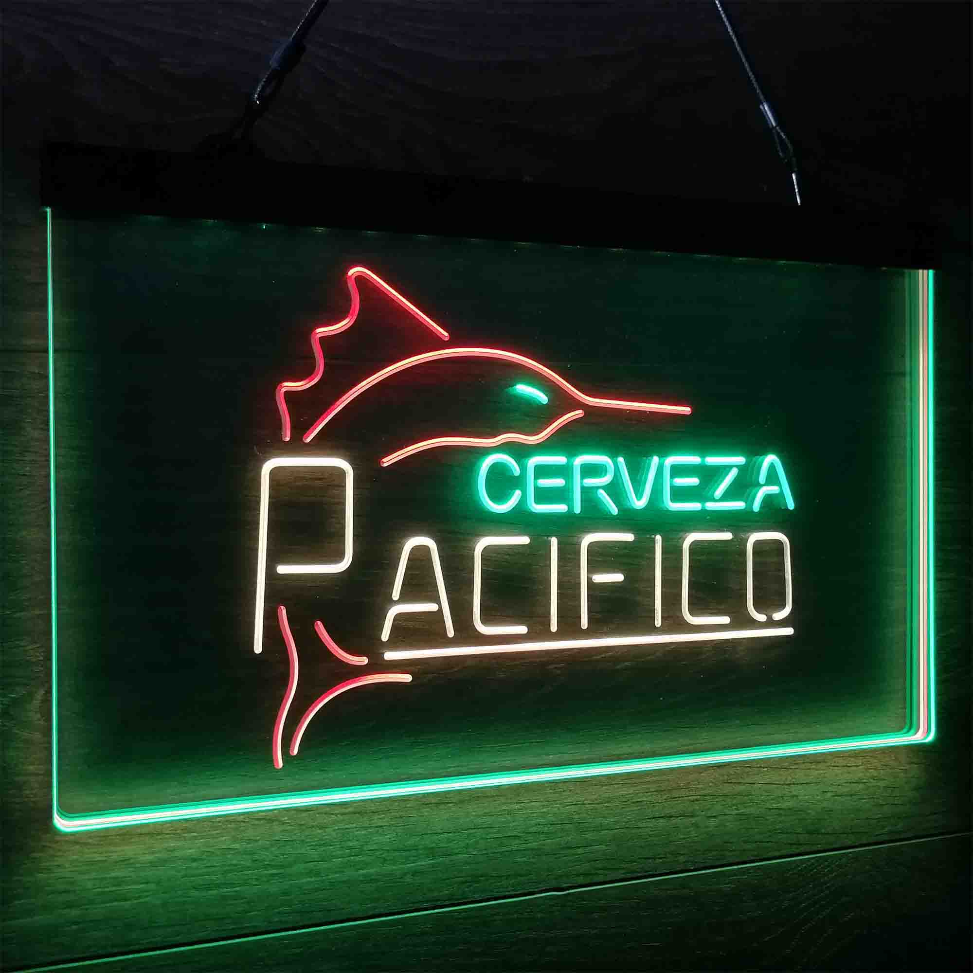 Cerveza Pacifico Large Marlin Neon LED Sign 3 Colors