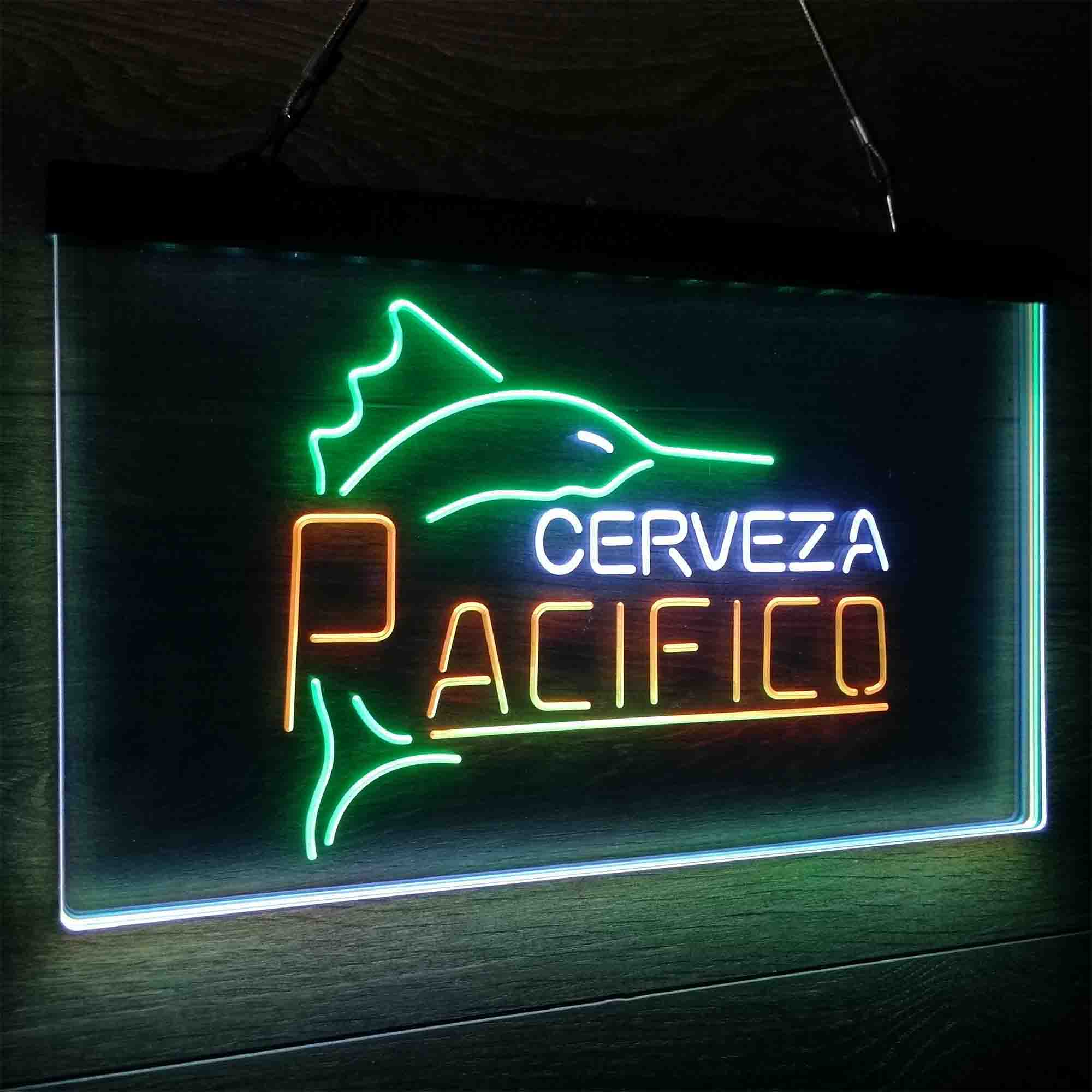 Cerveza Pacifico Large Marlin Neon LED Sign 3 Colors