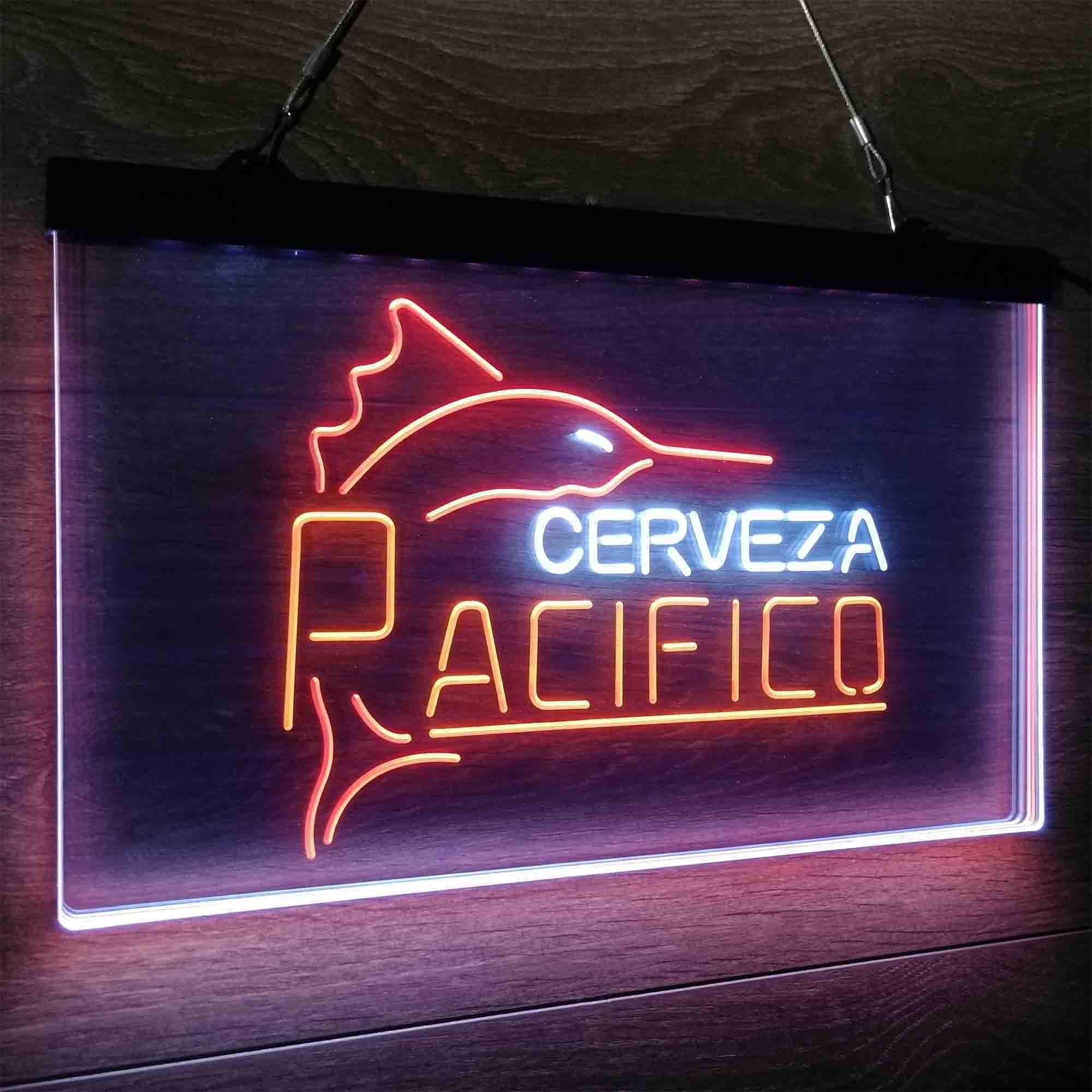 Cerveza Pacifico Large Marlin Neon LED Sign 3 Colors