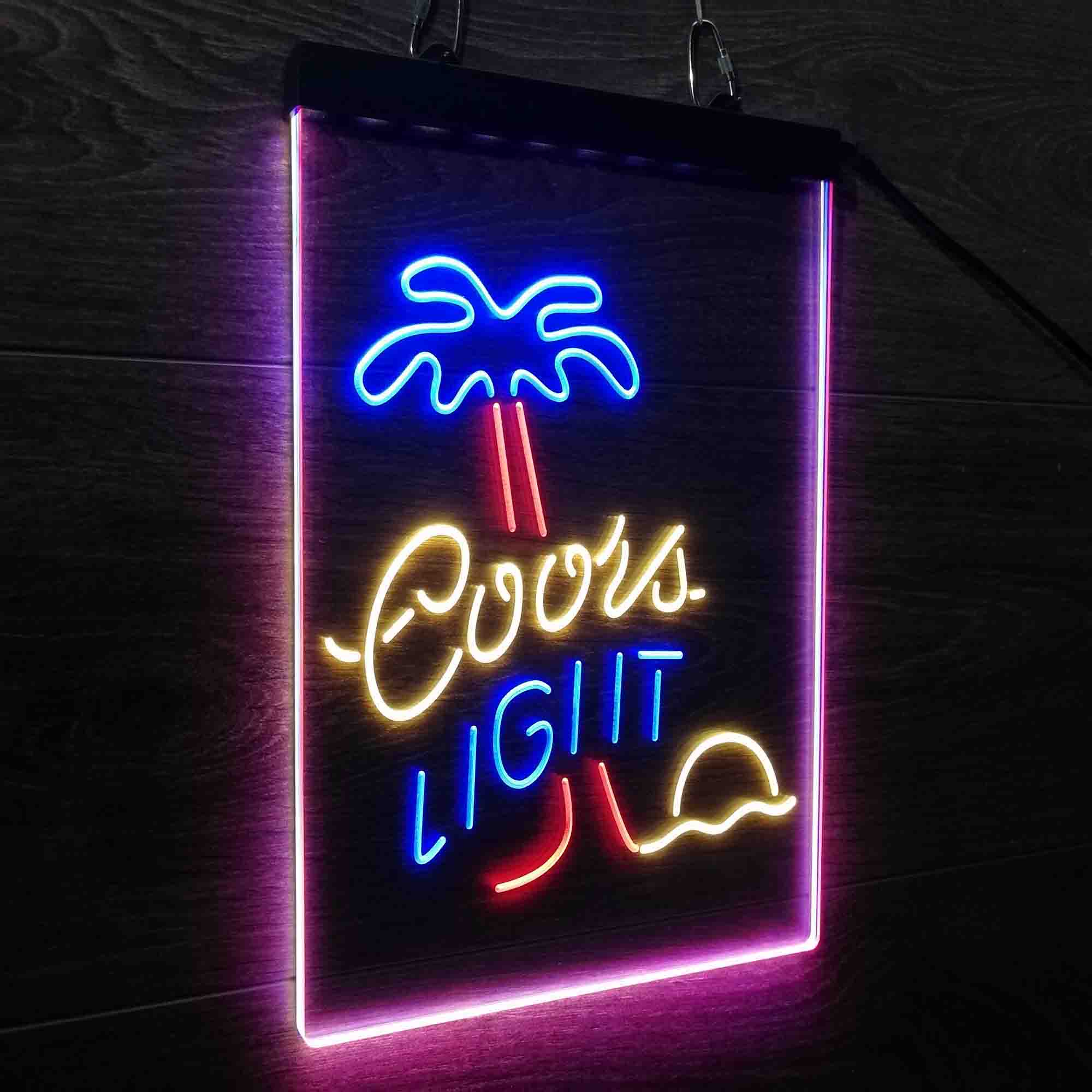 Coorss Light Palm Tree Neon LED Sign 3 Colors