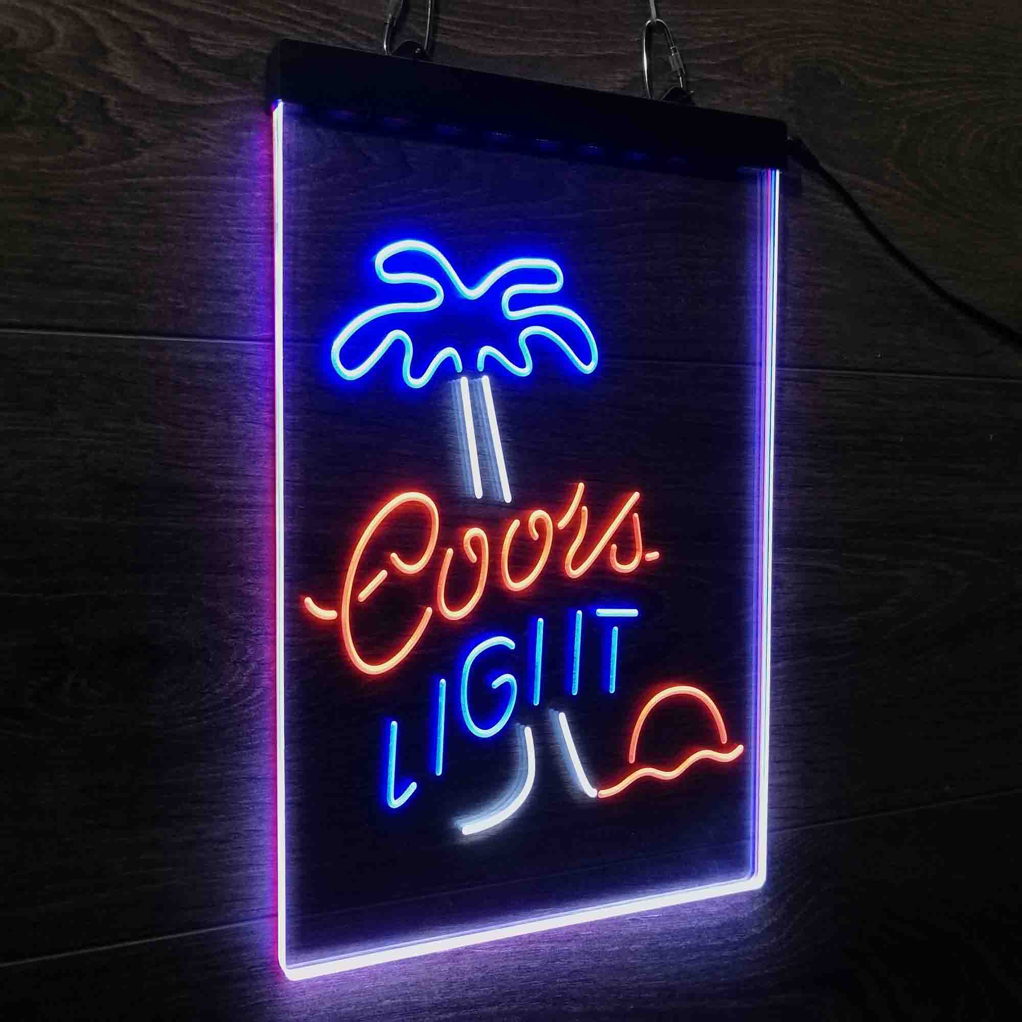 Coorss Light Palm Tree Neon LED Sign 3 Colors