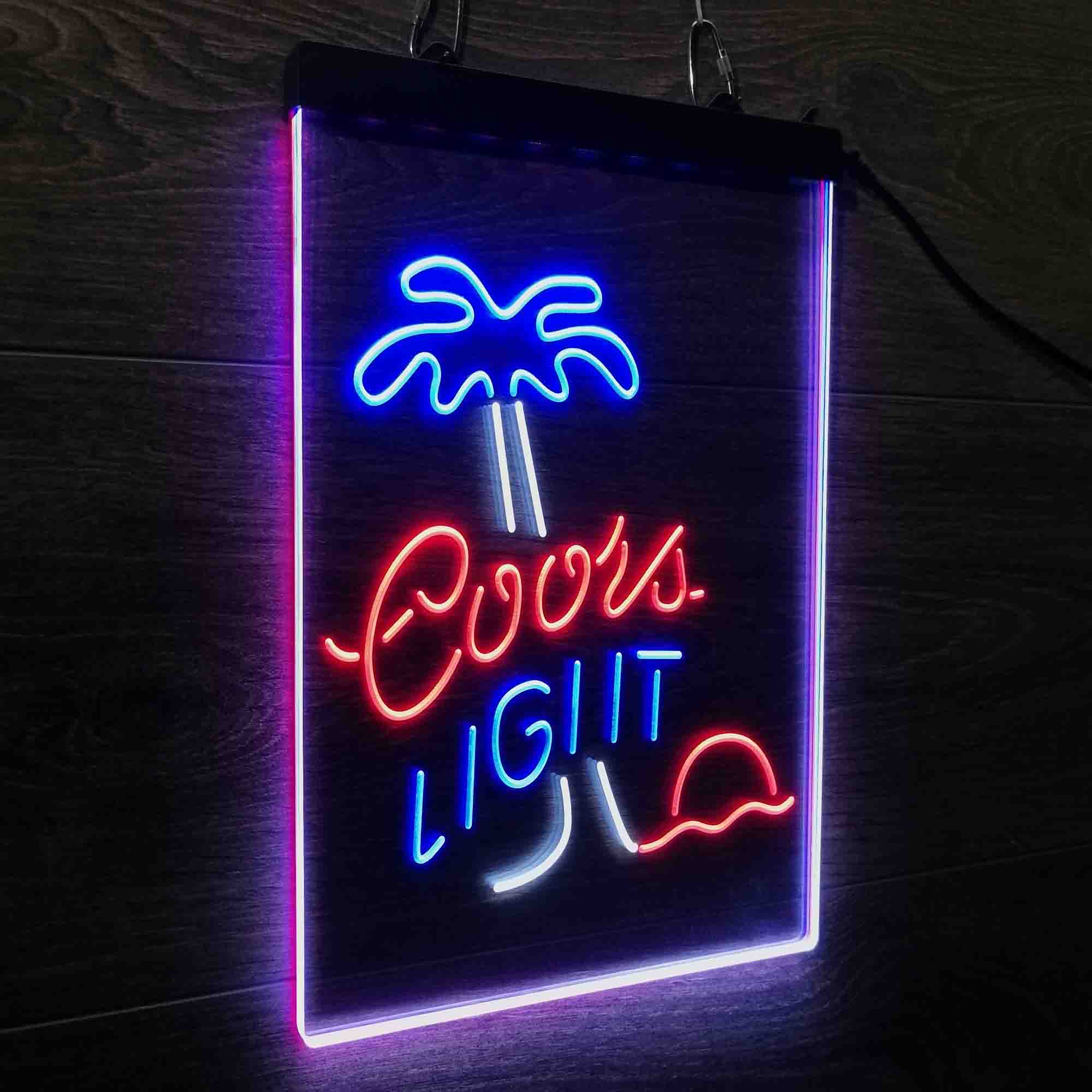 Coorss Light Palm Tree Neon LED Sign 3 Colors