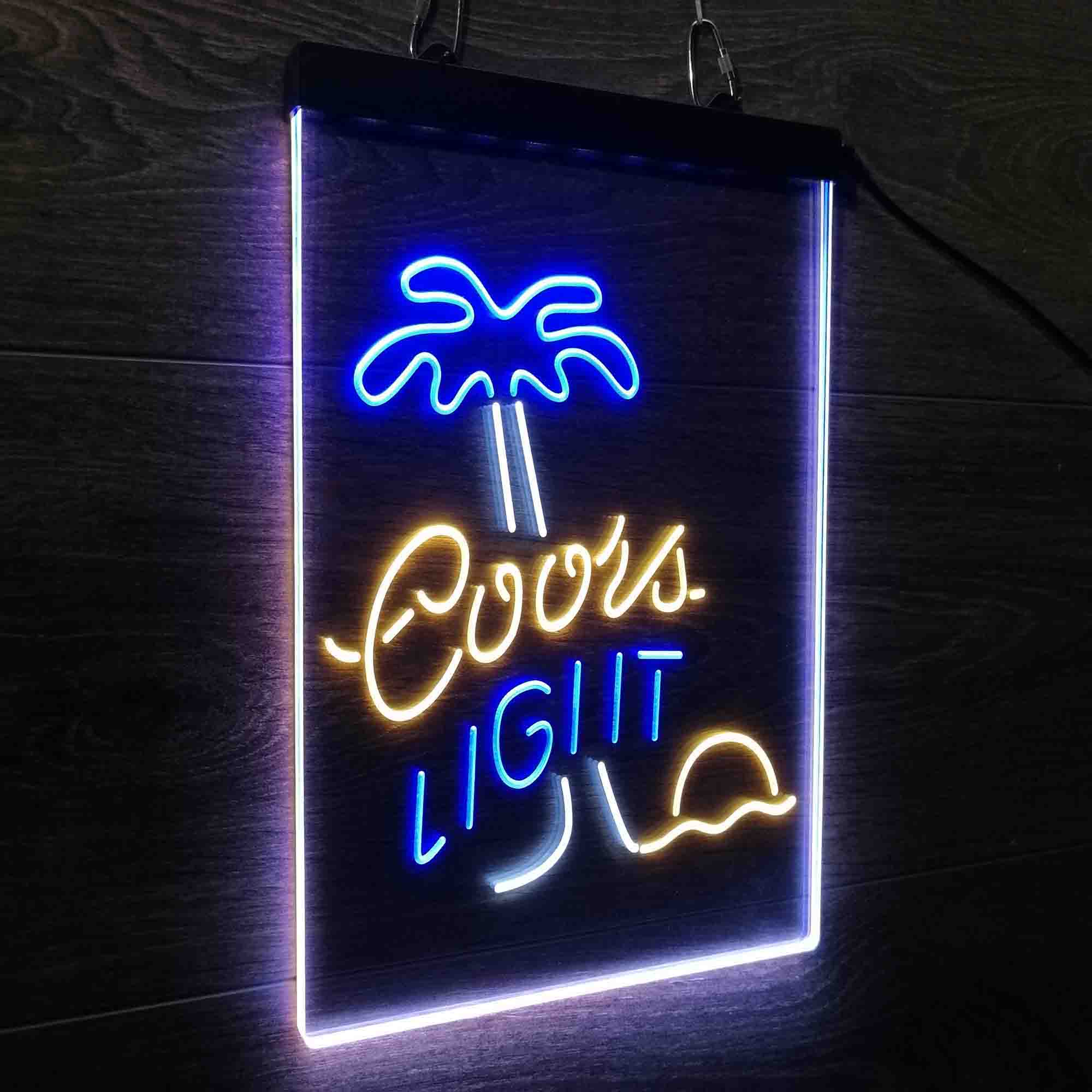 Coorss Light Palm Tree Neon LED Sign 3 Colors