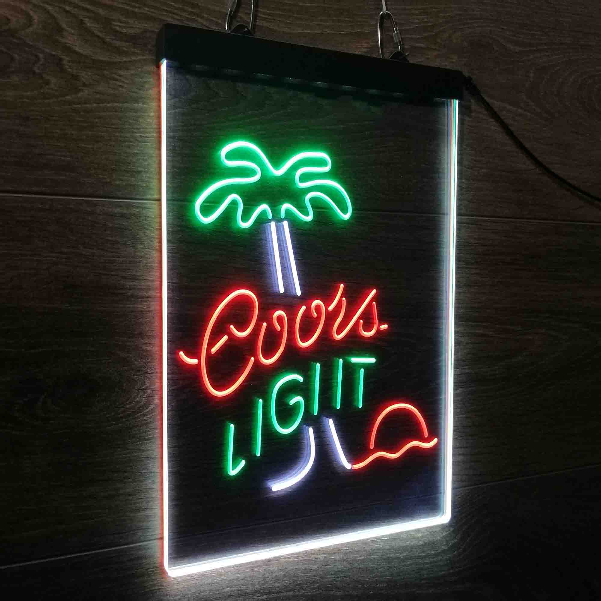 Coorss Light Palm Tree Neon LED Sign 3 Colors