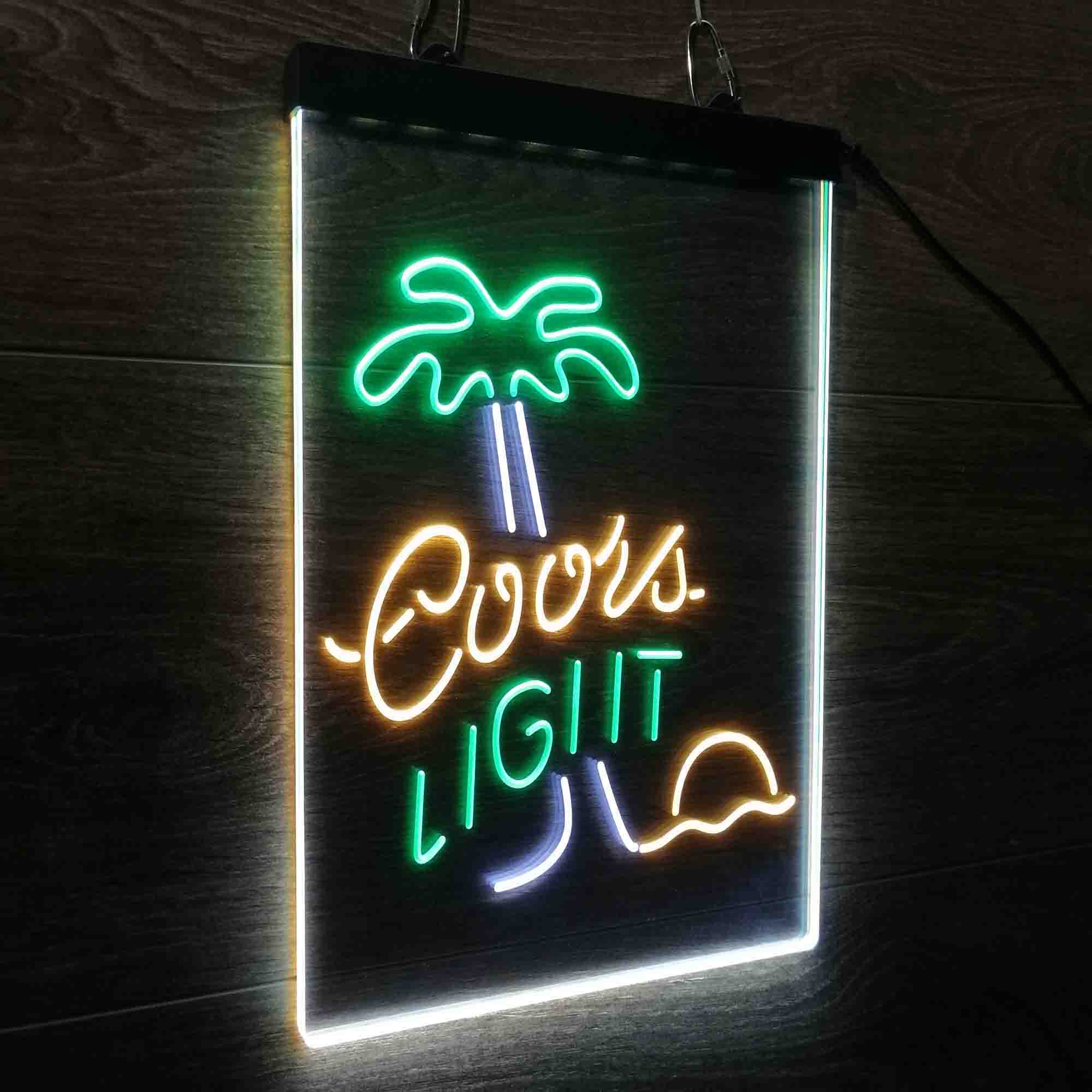 Coorss Light Palm Tree Neon LED Sign 3 Colors