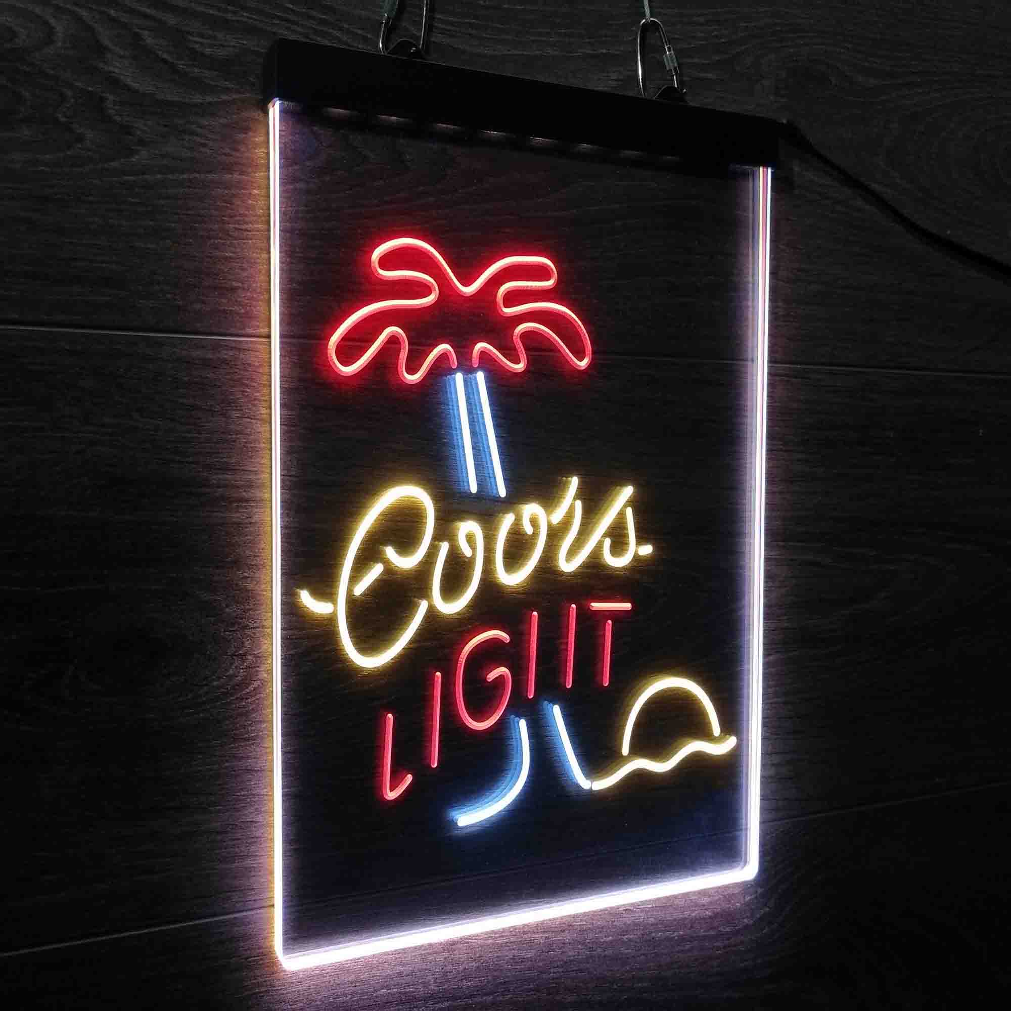 Coorss Light Palm Tree Neon LED Sign 3 Colors