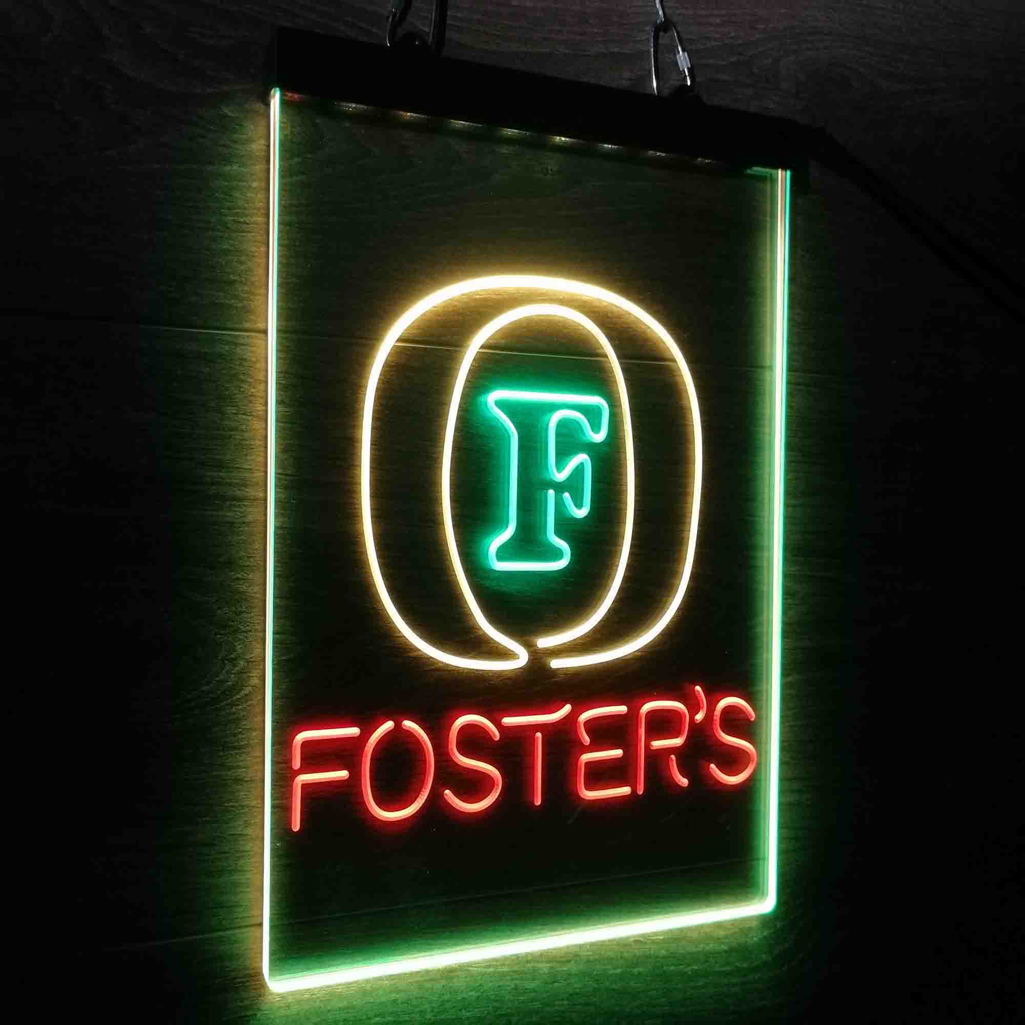 Foster's Beer Neon LED Sign 3 Colors