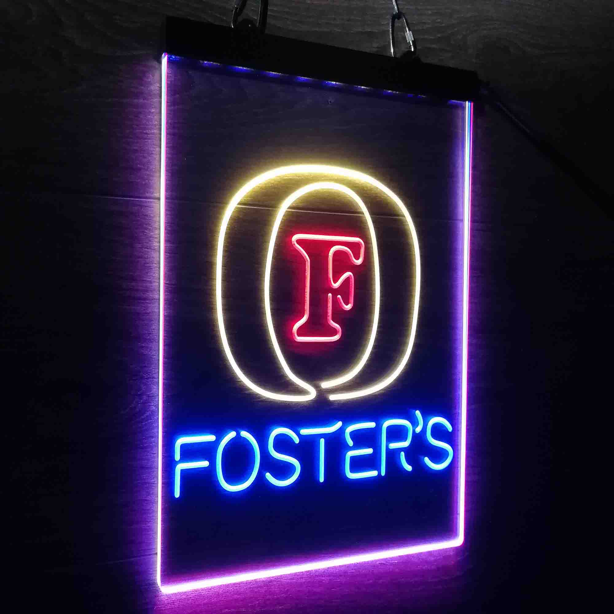 Foster's Beer Neon LED Sign 3 Colors