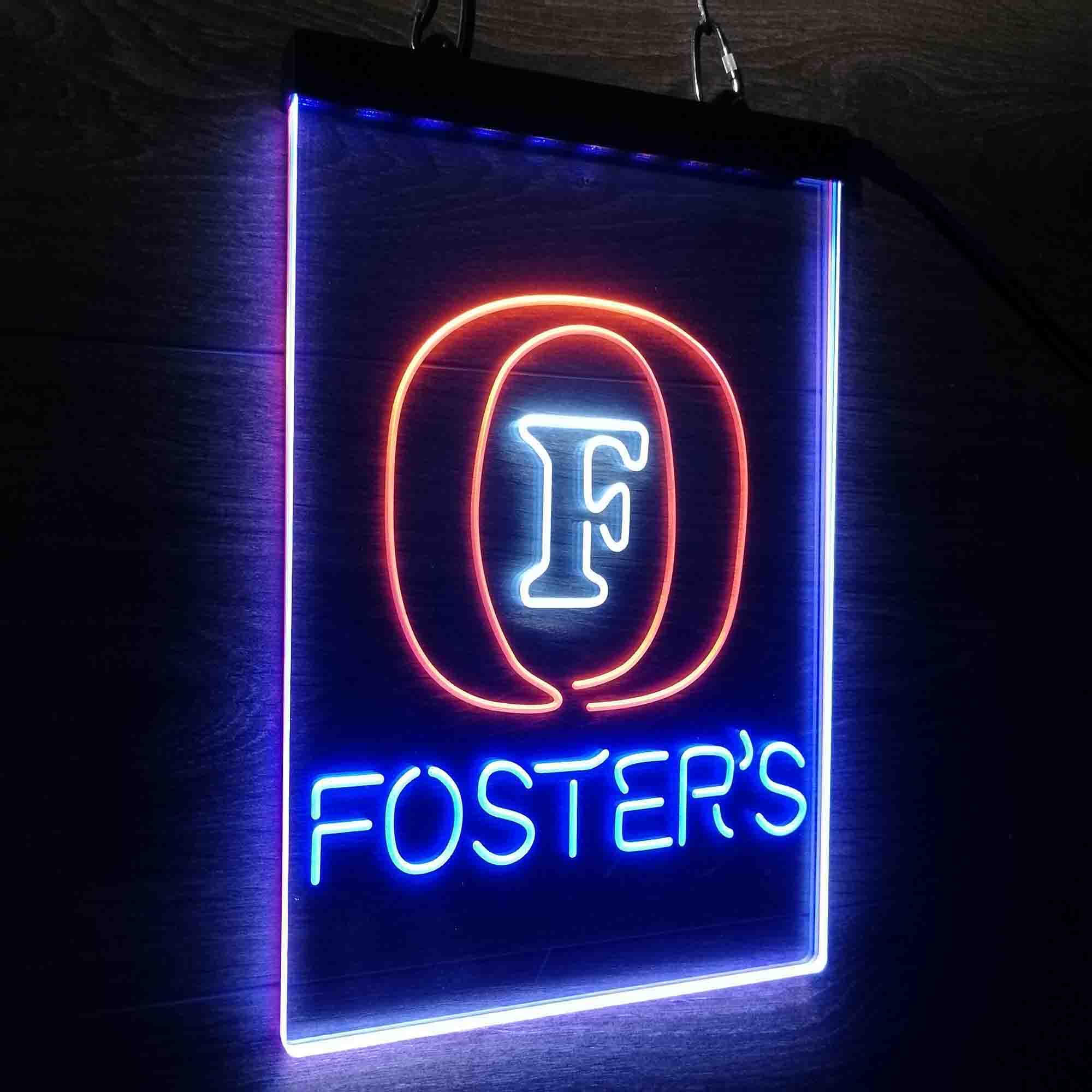 Foster's Beer Neon LED Sign 3 Colors