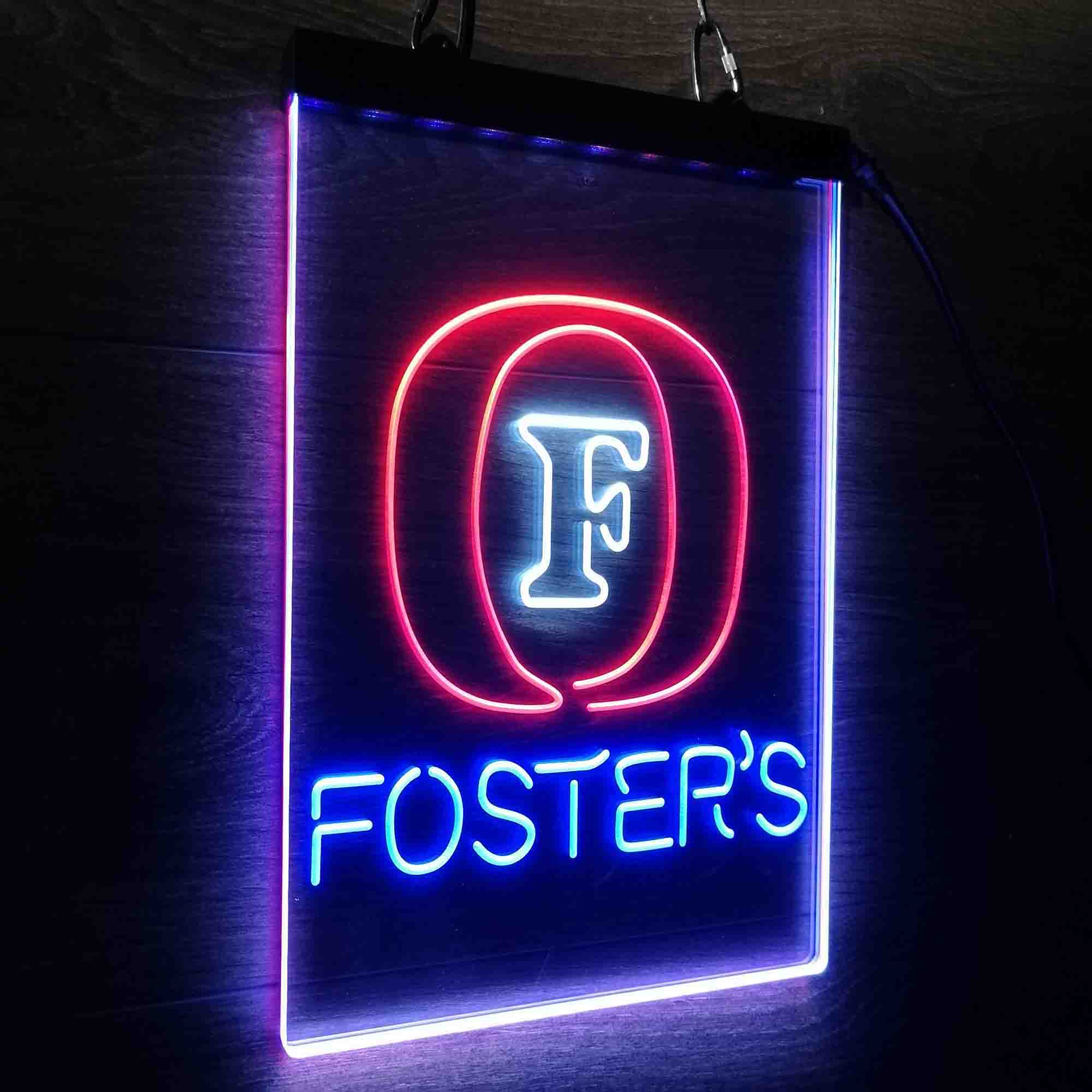 Foster's Beer Neon LED Sign 3 Colors