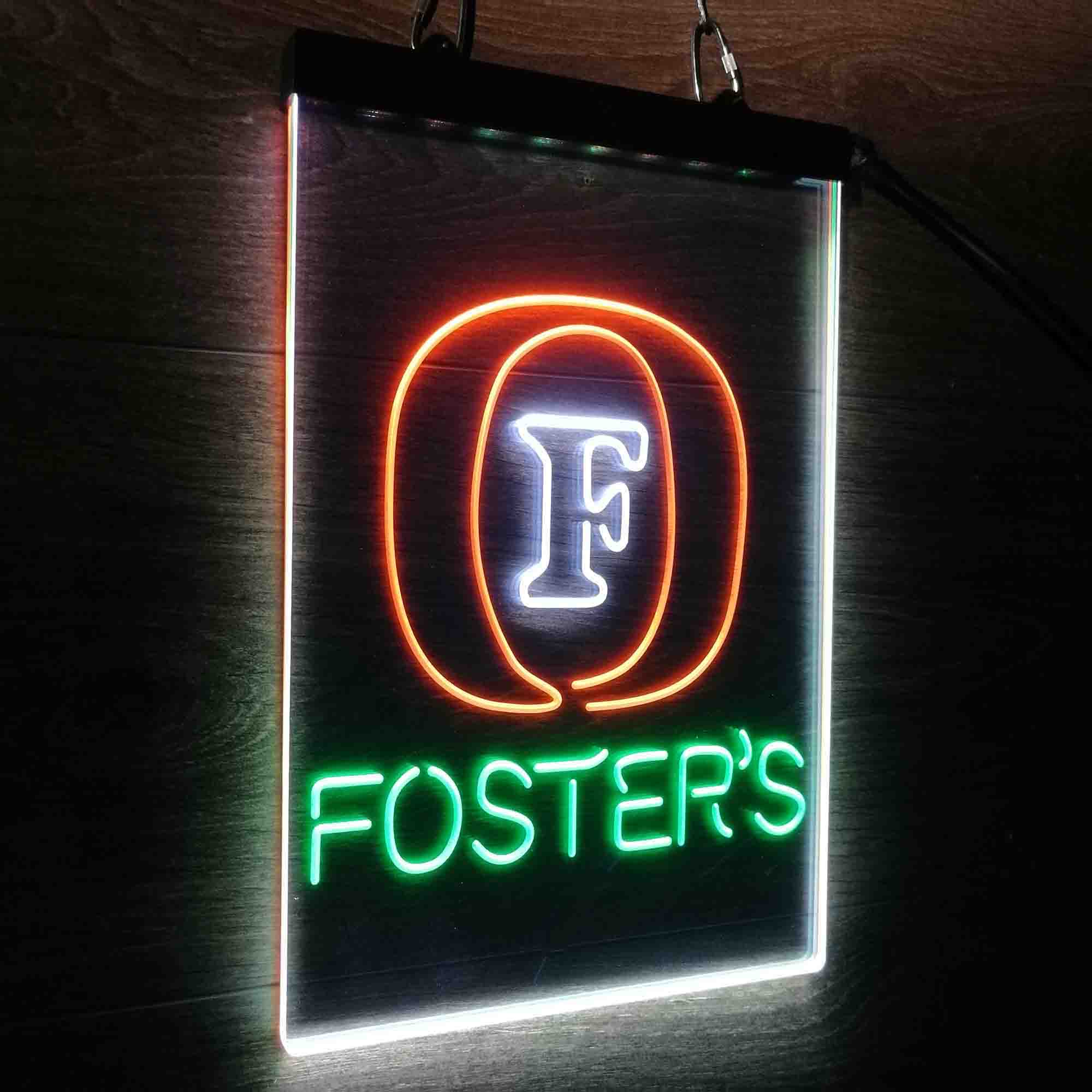 Foster's Beer Neon LED Sign 3 Colors